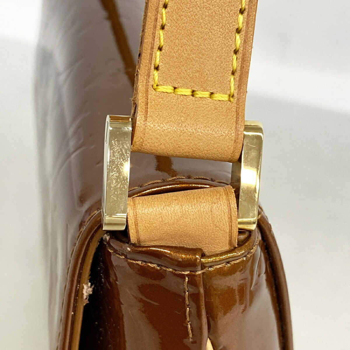 Louis Vuitton Bronze Shoulder Bag (Pre-Owned)