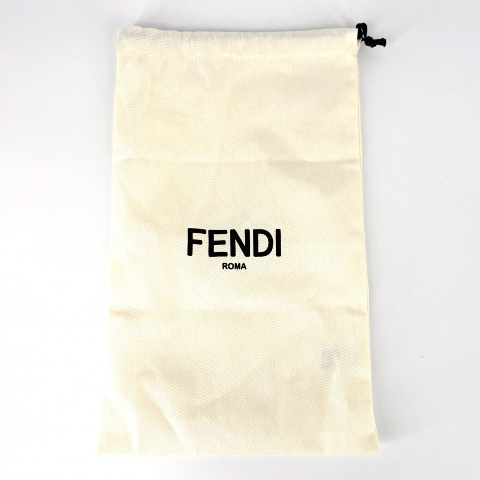 Fendi Black Leather Shoulder Bag (Pre-Owned)