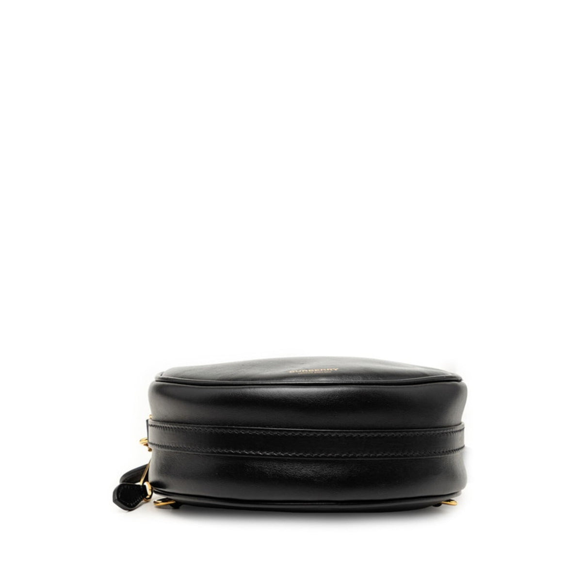 Burberry Black Leather Shoulder Bag (Pre-Owned)
