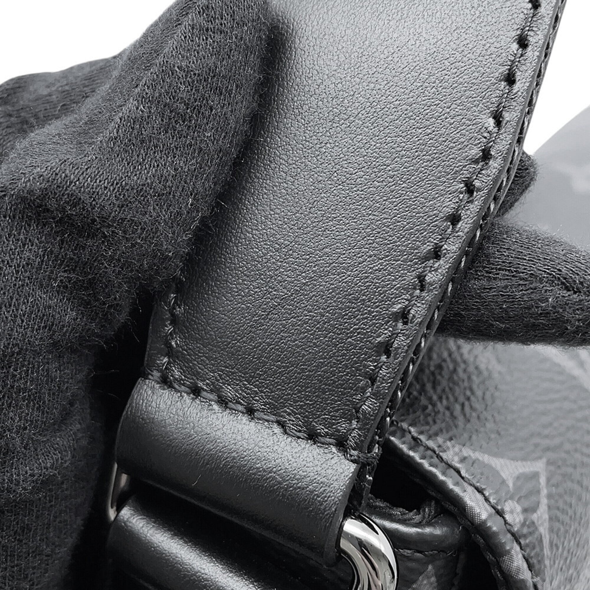 Louis Vuitton Monogram Eclipse Black Noir Monogram Eclipse Handbag Shoulder Bag (Pre-Owned)