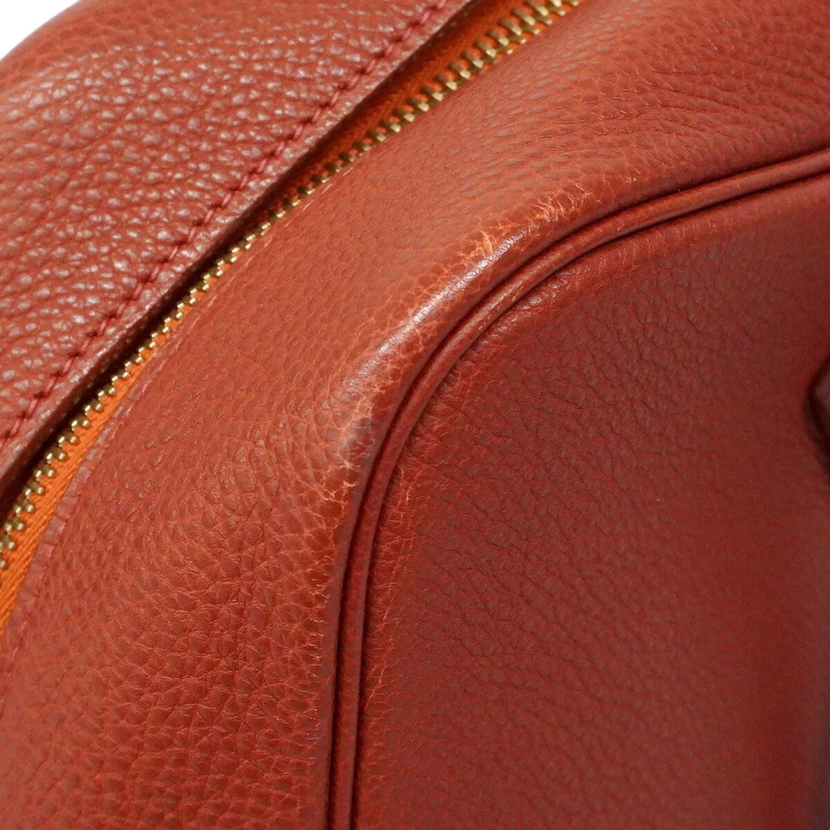 Hermes Brique Togo Leather Tote Bag (Pre-Owned)