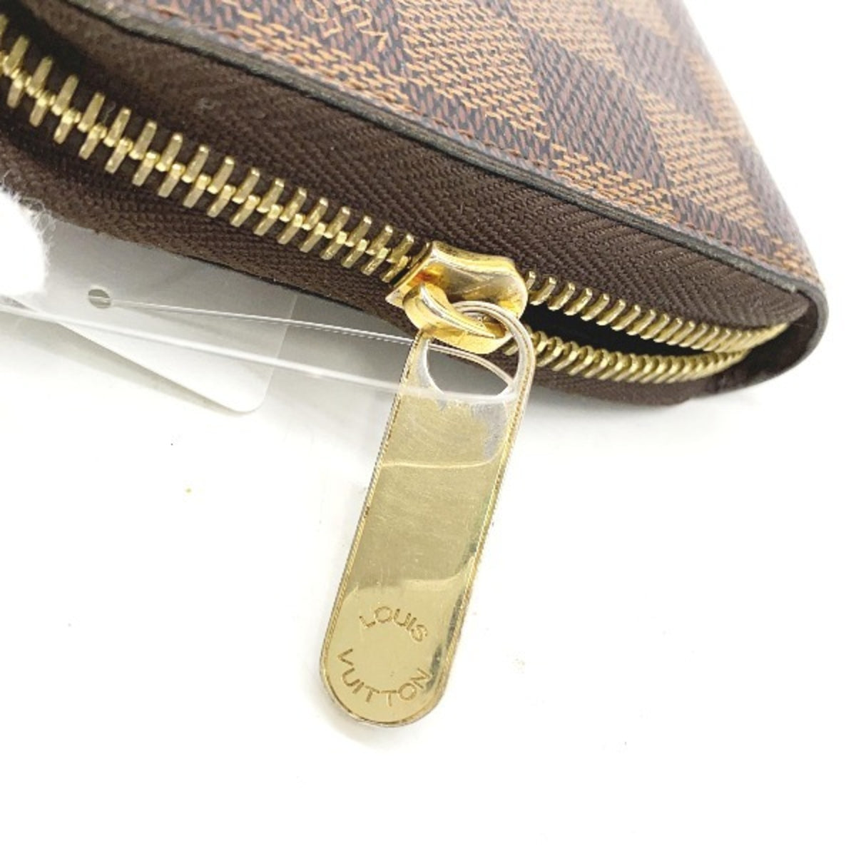Louis Vuitton Brown Damier Canvas Long Wallet (Bi-Fold) (Pre-Owned)