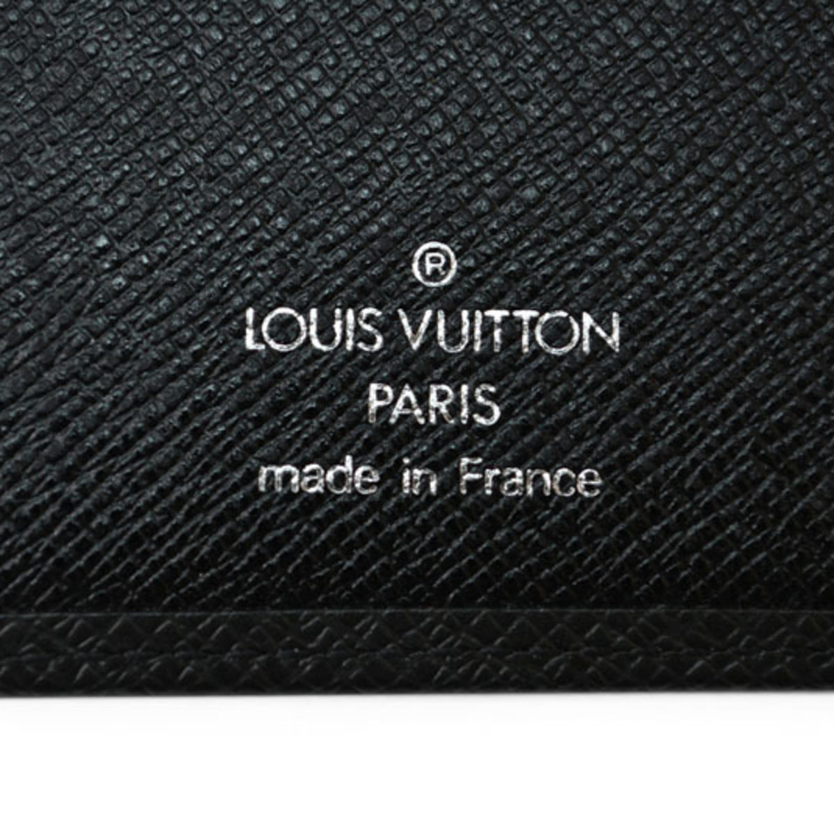 Louis Vuitton Ardoise Leather Long Wallet (Bi-Fold) (Pre-Owned)