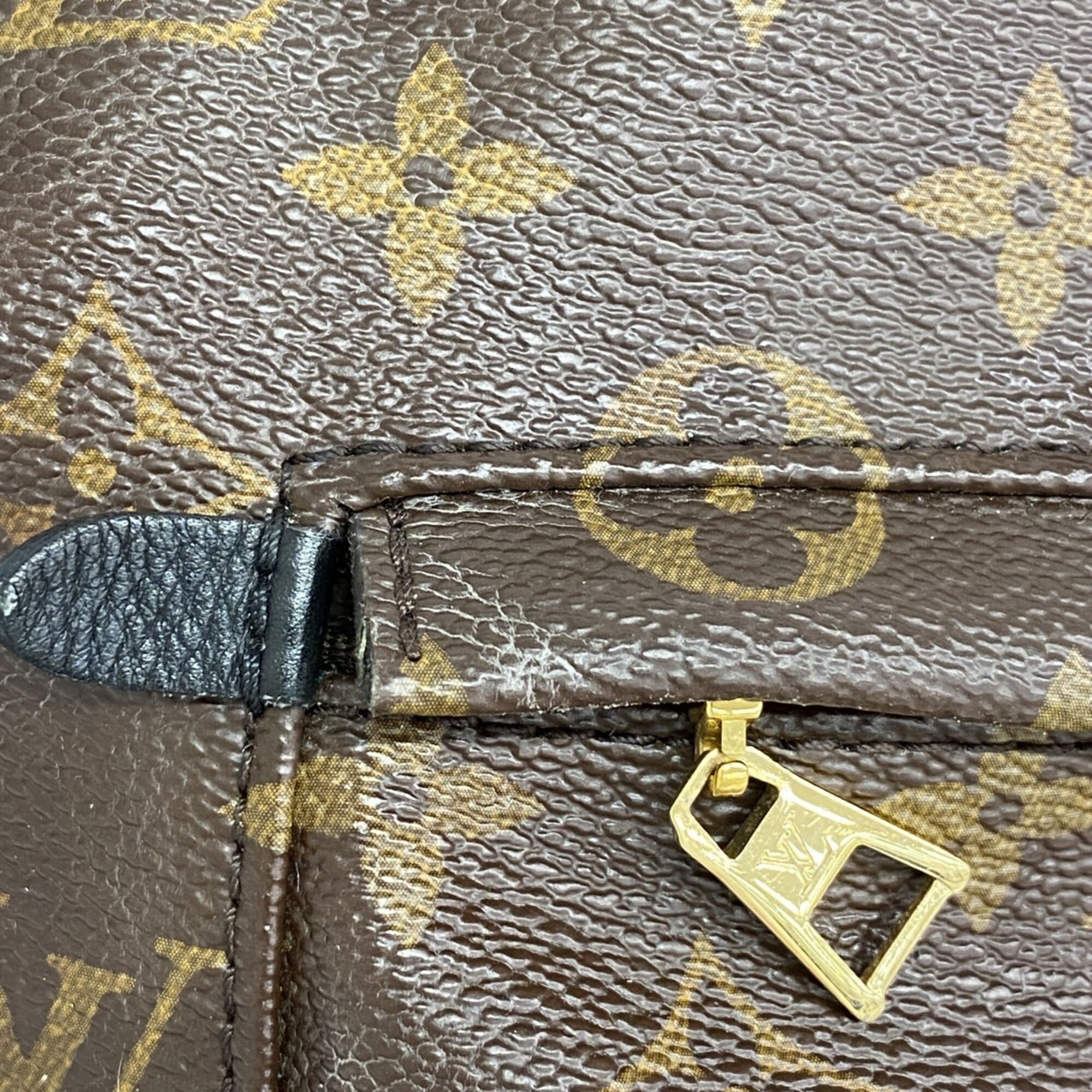 Louis Vuitton Black Brown Backpack (Pre-Owned)