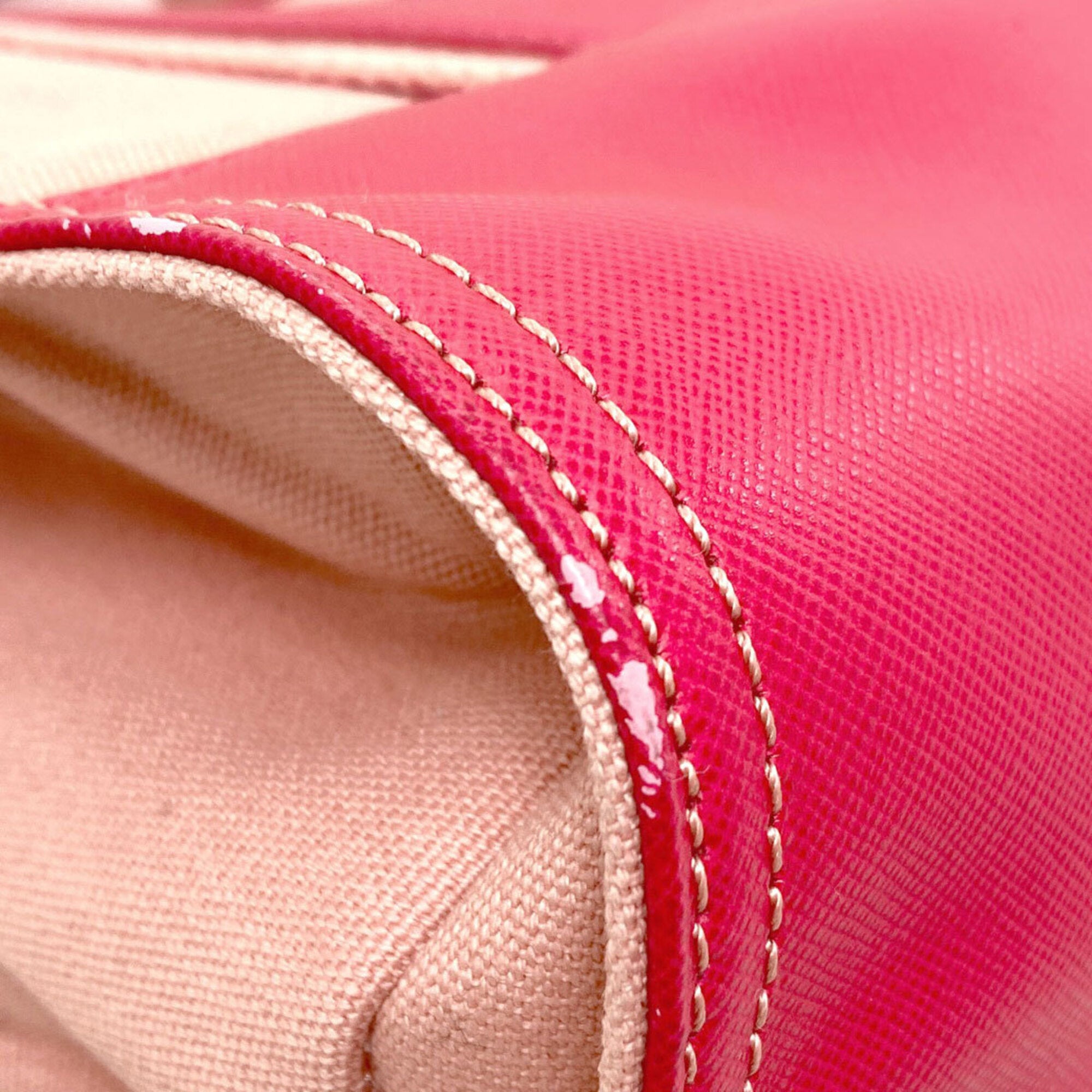 Tory Burch Pink Canvas Handbag (Pre-Owned)