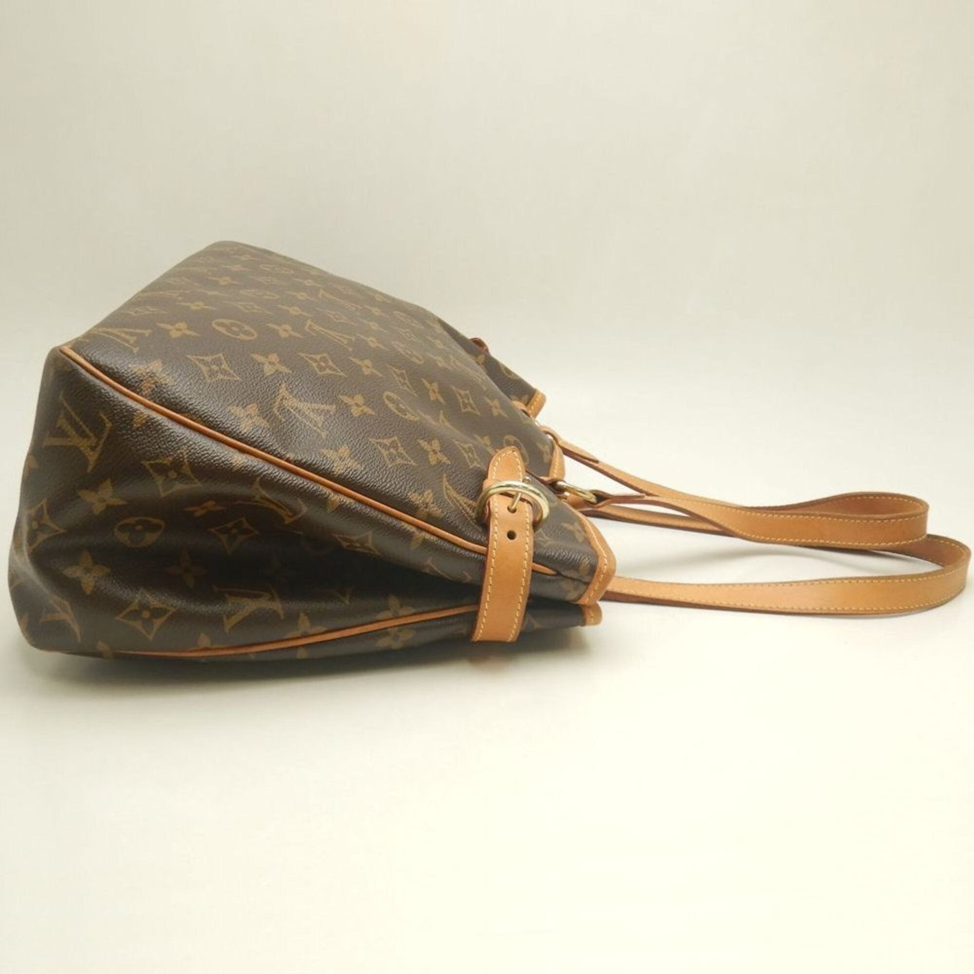 Louis Vuitton Brown Monogram Canvas Tote Bag (Pre-Owned)