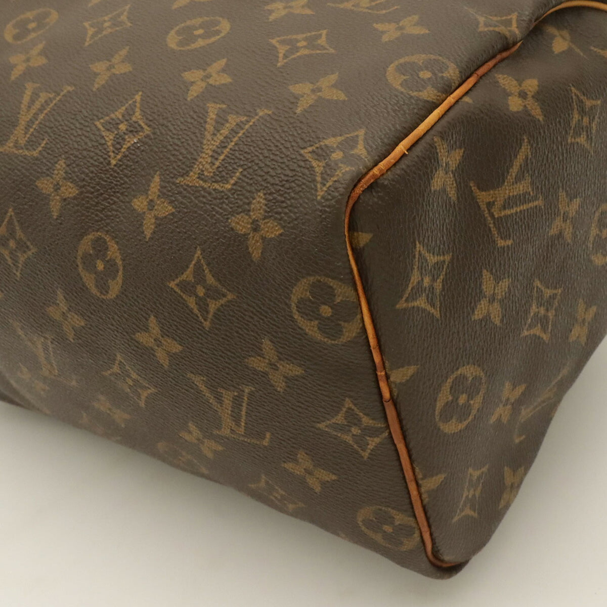 Louis Vuitton Brown Monogram Canvas Boston Bag Handbag (Pre-Owned)