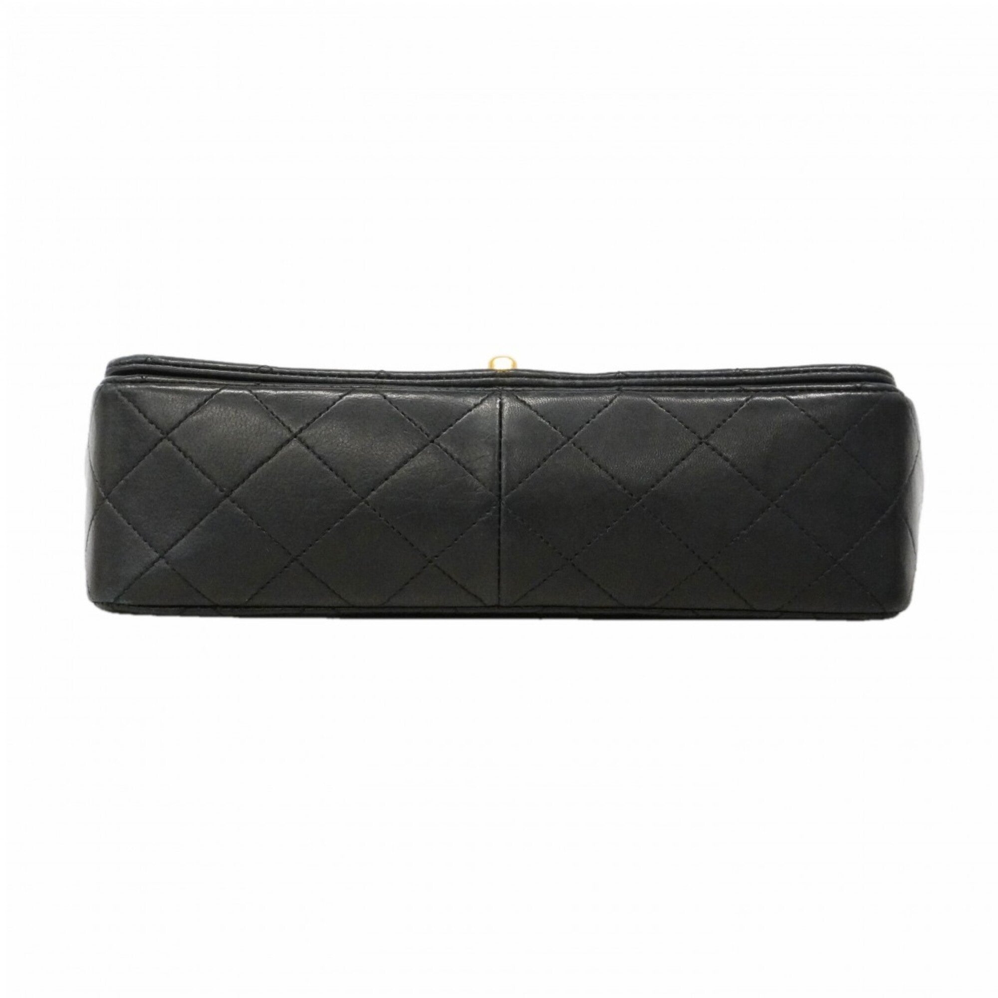 Chanel Black Leather Shoulder Bag (Pre-Owned)