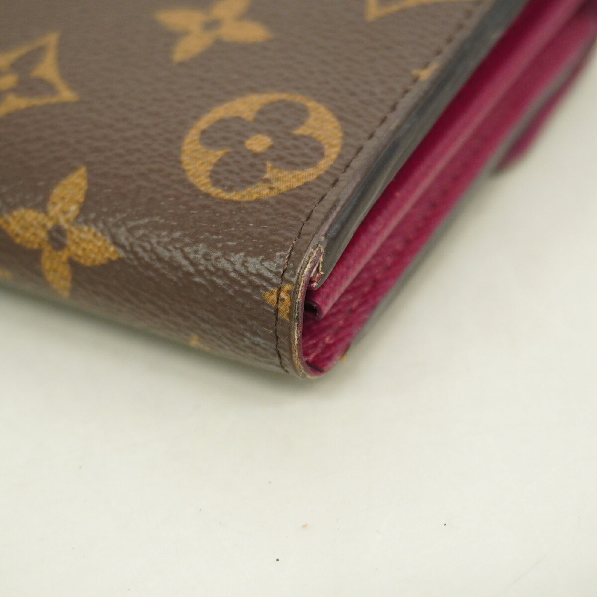 Louis Vuitton Fuchsia Long Wallet (Bi-Fold) (Pre-Owned)