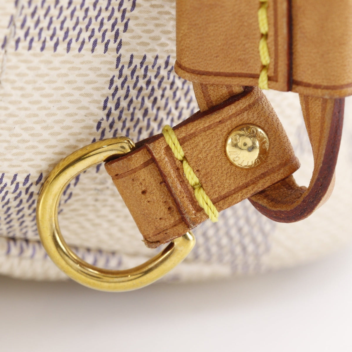 Louis Vuitton Damier Azur White Damier Azur Tote Bag (Pre-Owned)
