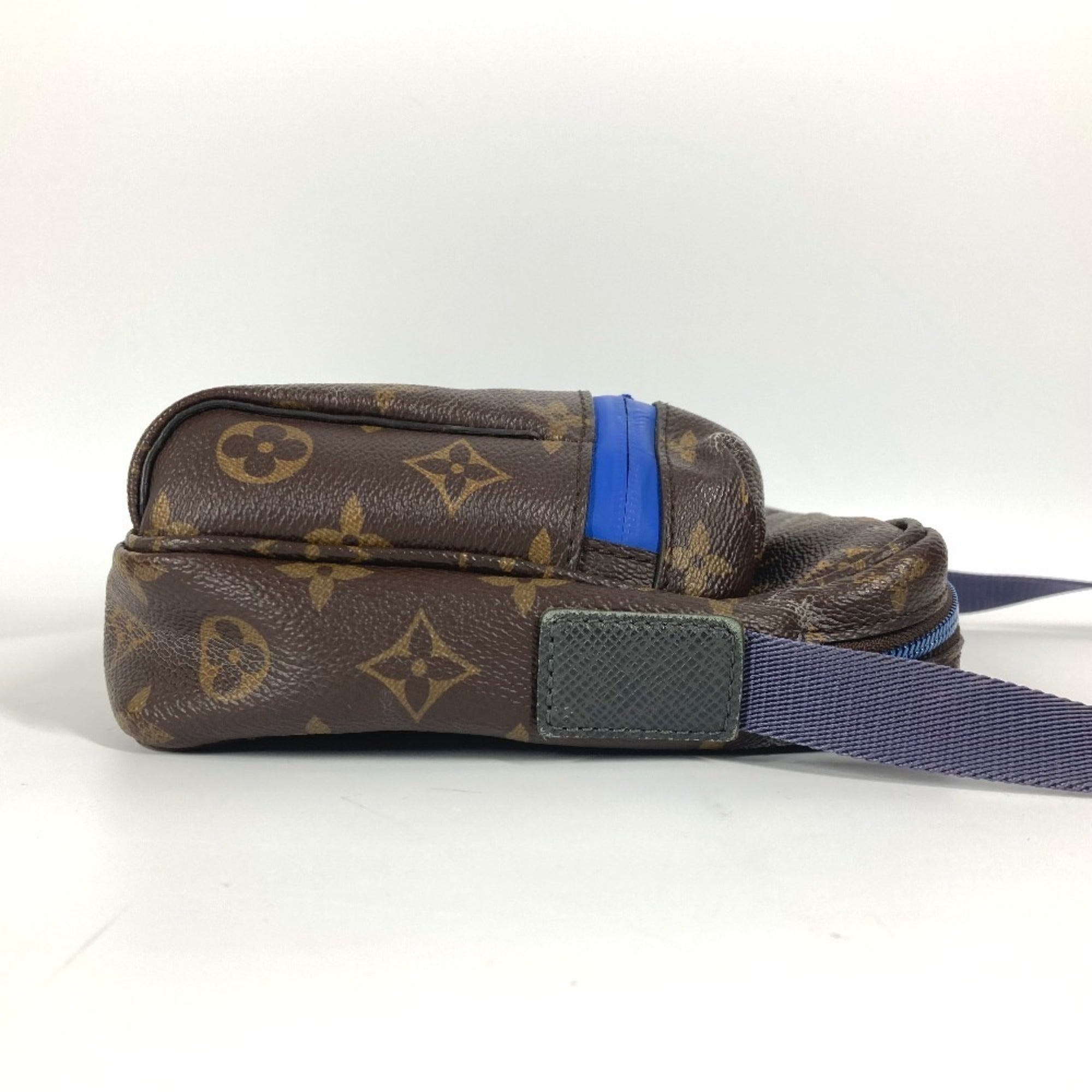 Louis Vuitton Monogram Blue Brown Monogram Shoulder Bag (Pre-Owned)