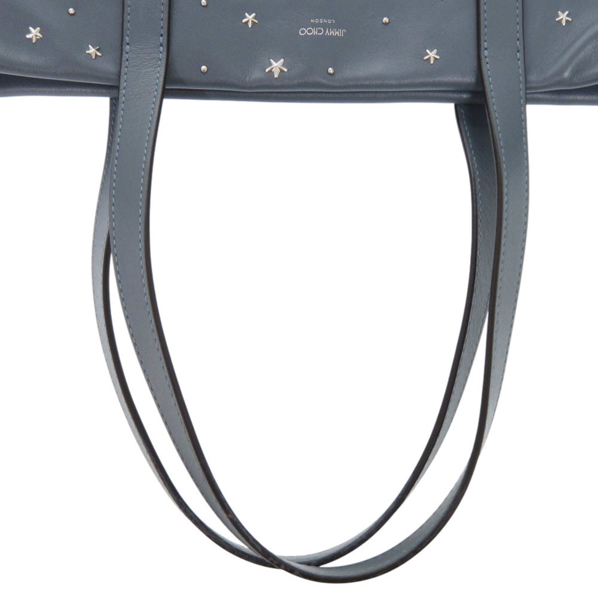 Jimmy Choo Blue Leather Handbag (Pre-Owned)