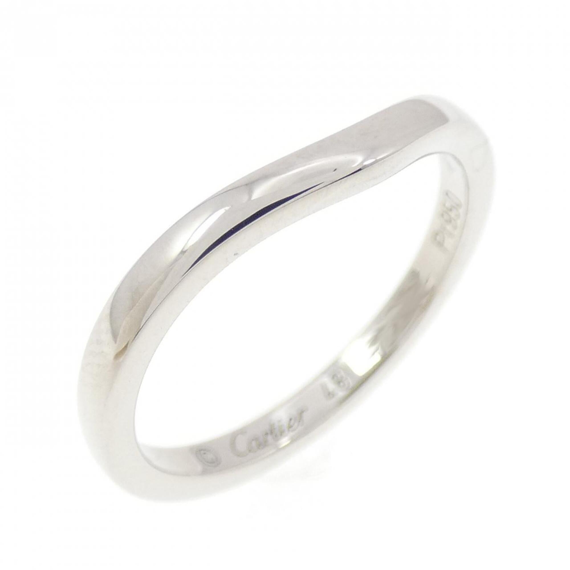 Cartier Platinum 950 Band Ring (Pre-Owned)