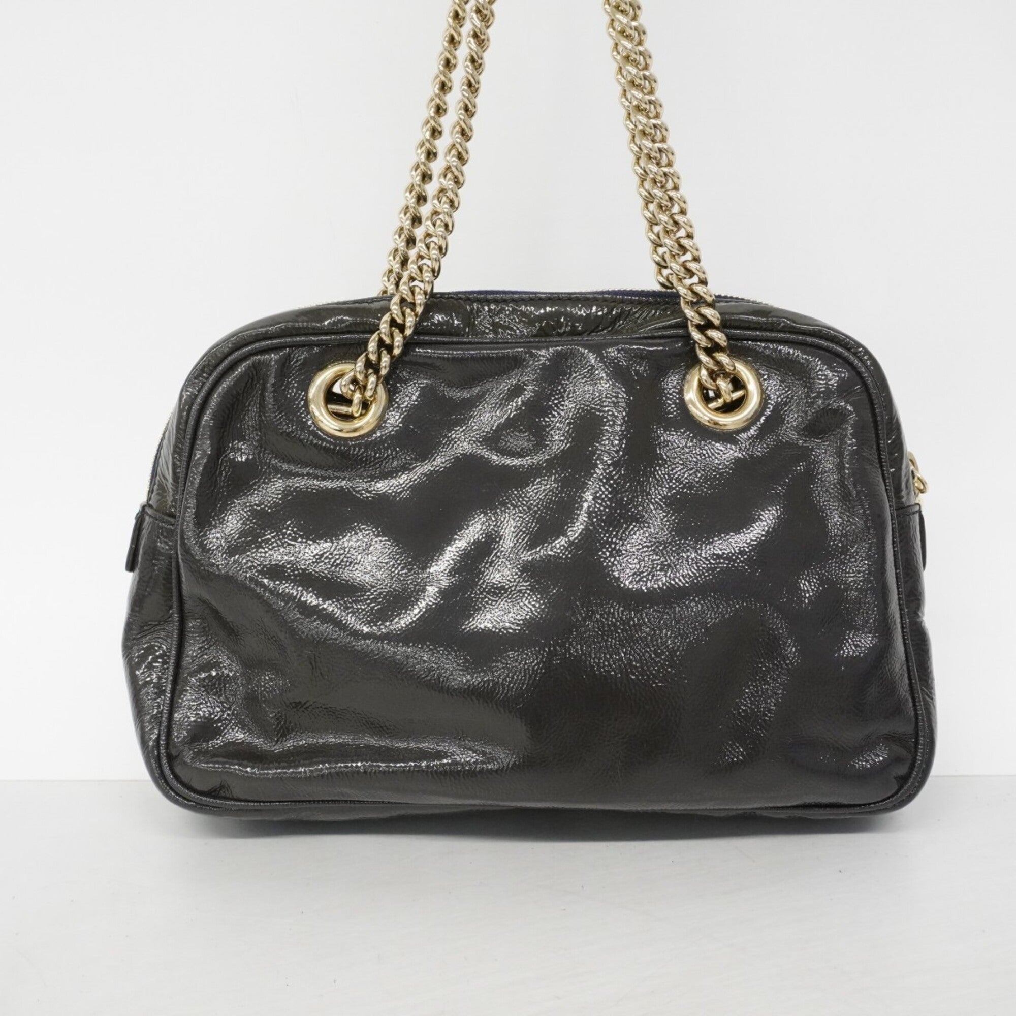 Gucci Navy Shoulder Bag (Pre-Owned)