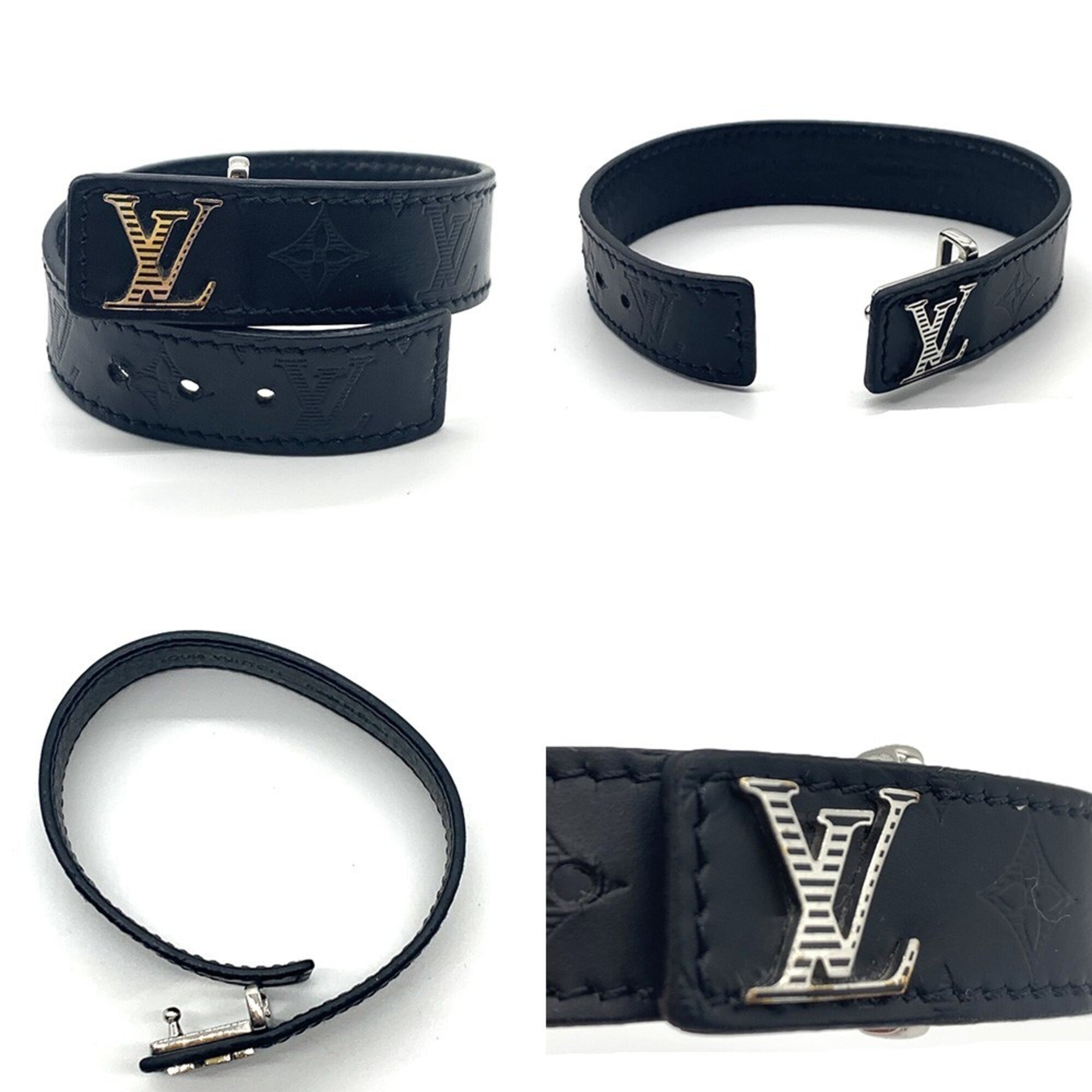 Louis Vuitton Leather Charm Bracelet (Pre-Owned)