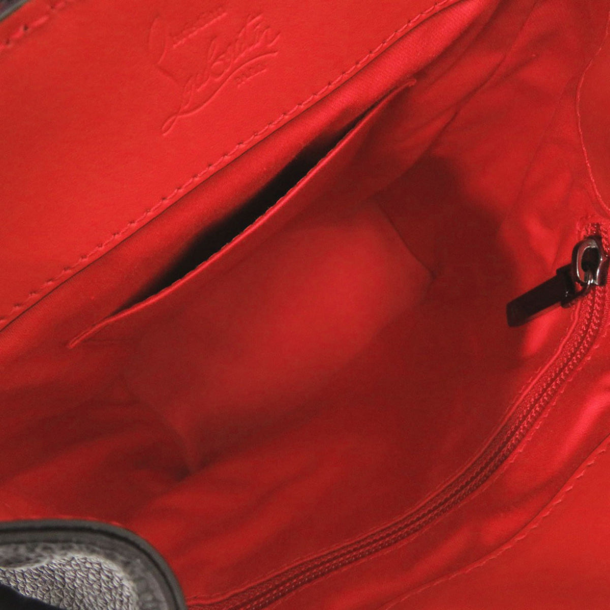Christian Louboutin Black Leather Shoulder Bag (Pre-Owned)