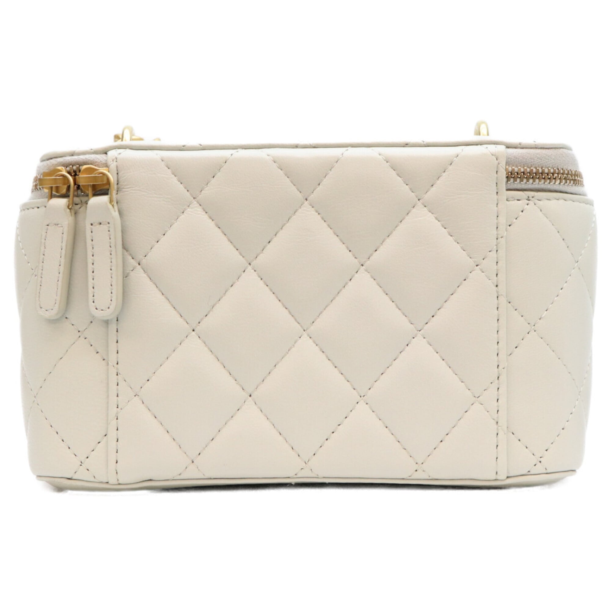 Chanel Light Blue Leather Shoulder Bag (Pre-Owned)