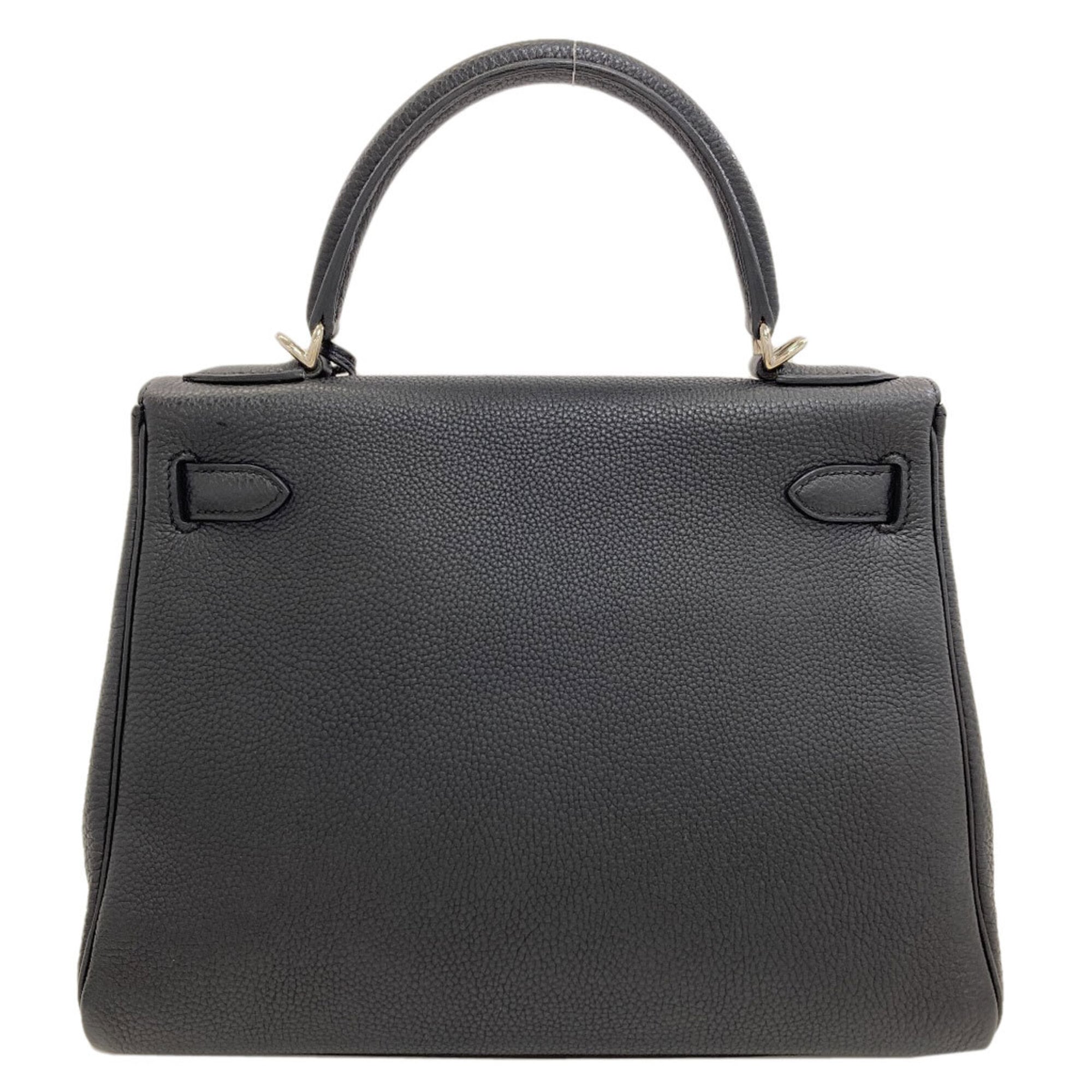 Hermes Kelly Black Handbag (Pre-Owned)