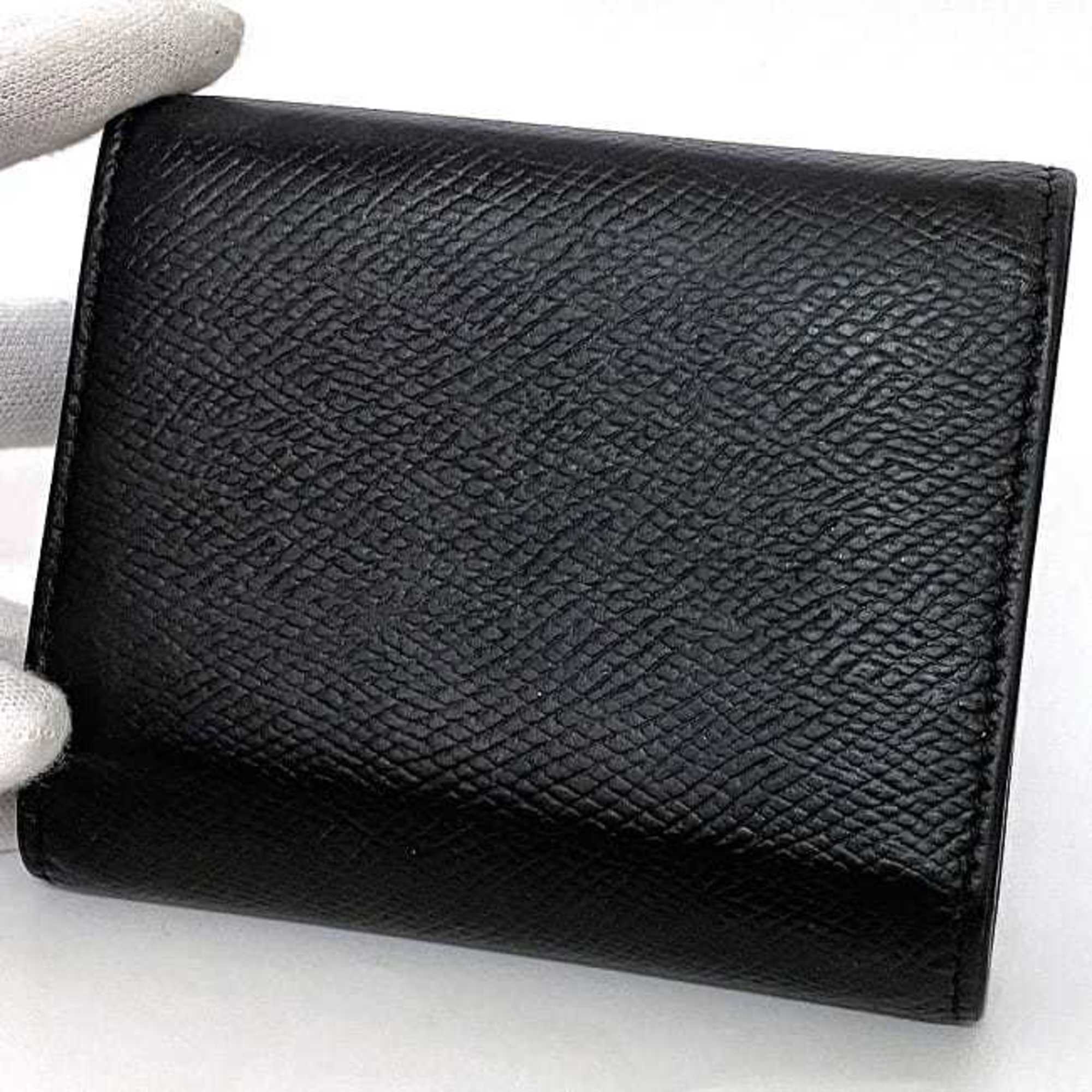 Celine Black Leather Wallet (Tri-Fold) (Pre-Owned)