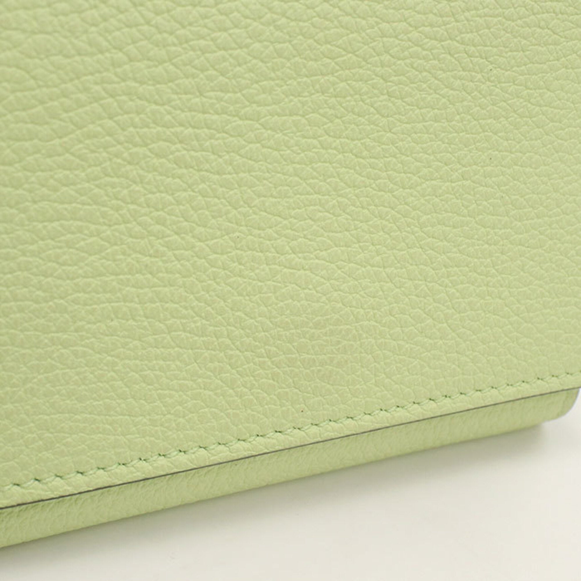 Gucci Green Leather Wallet (Tri-Fold) (Pre-Owned)
