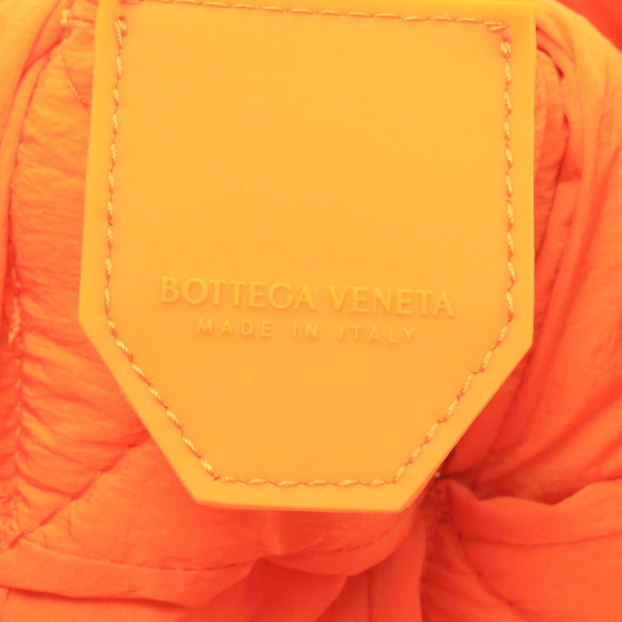 Bottega Veneta Orange Nylon Fanny Pack Handbag (Pre-Owned)