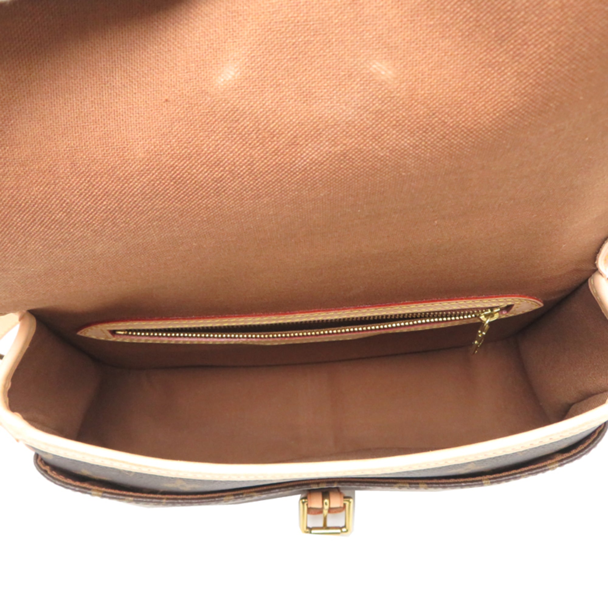 Louis Vuitton Brown Monogram Shoulder Bag (Pre-Owned)