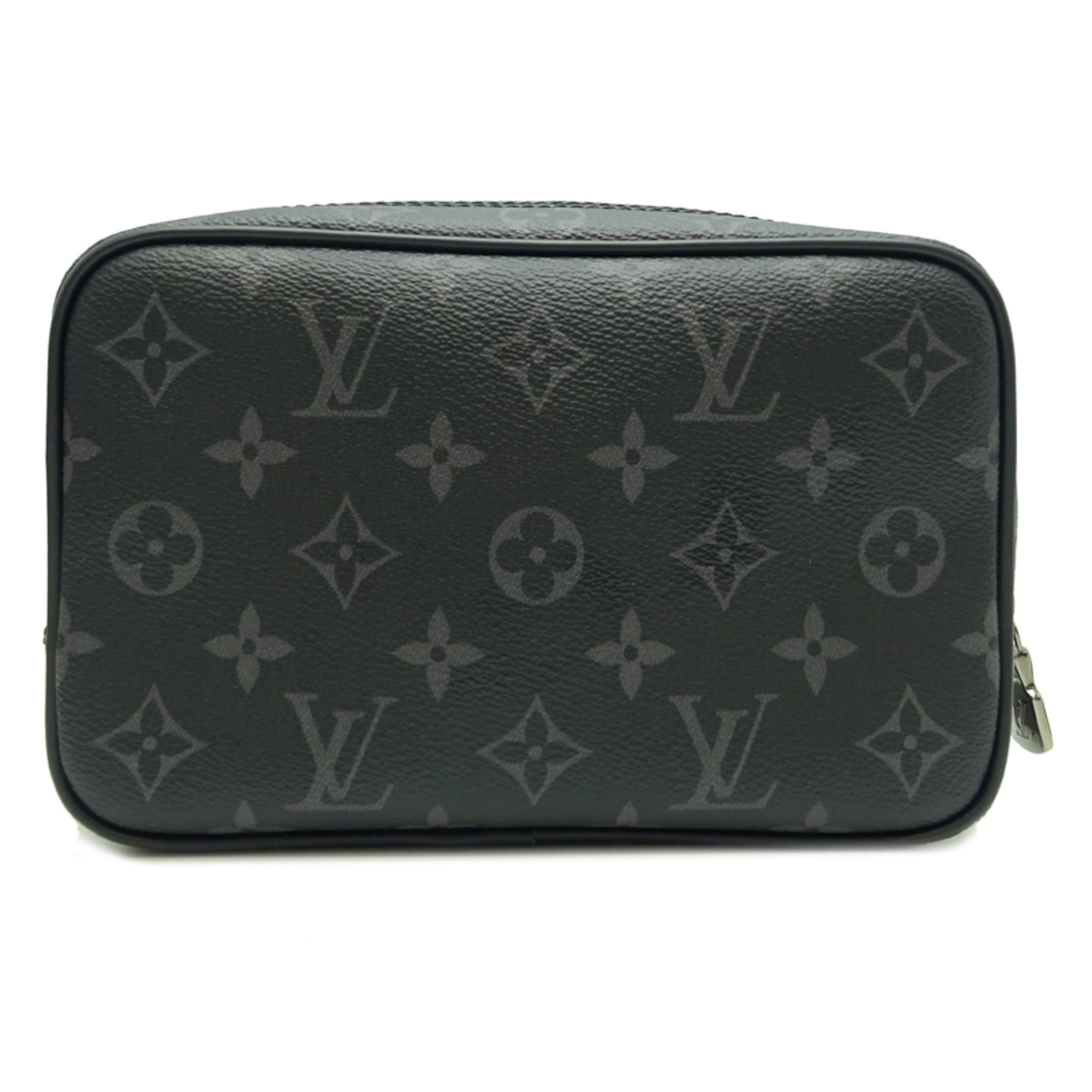 Louis Vuitton Black Monogram Eclipse Clutch Bag (Pre-Owned)