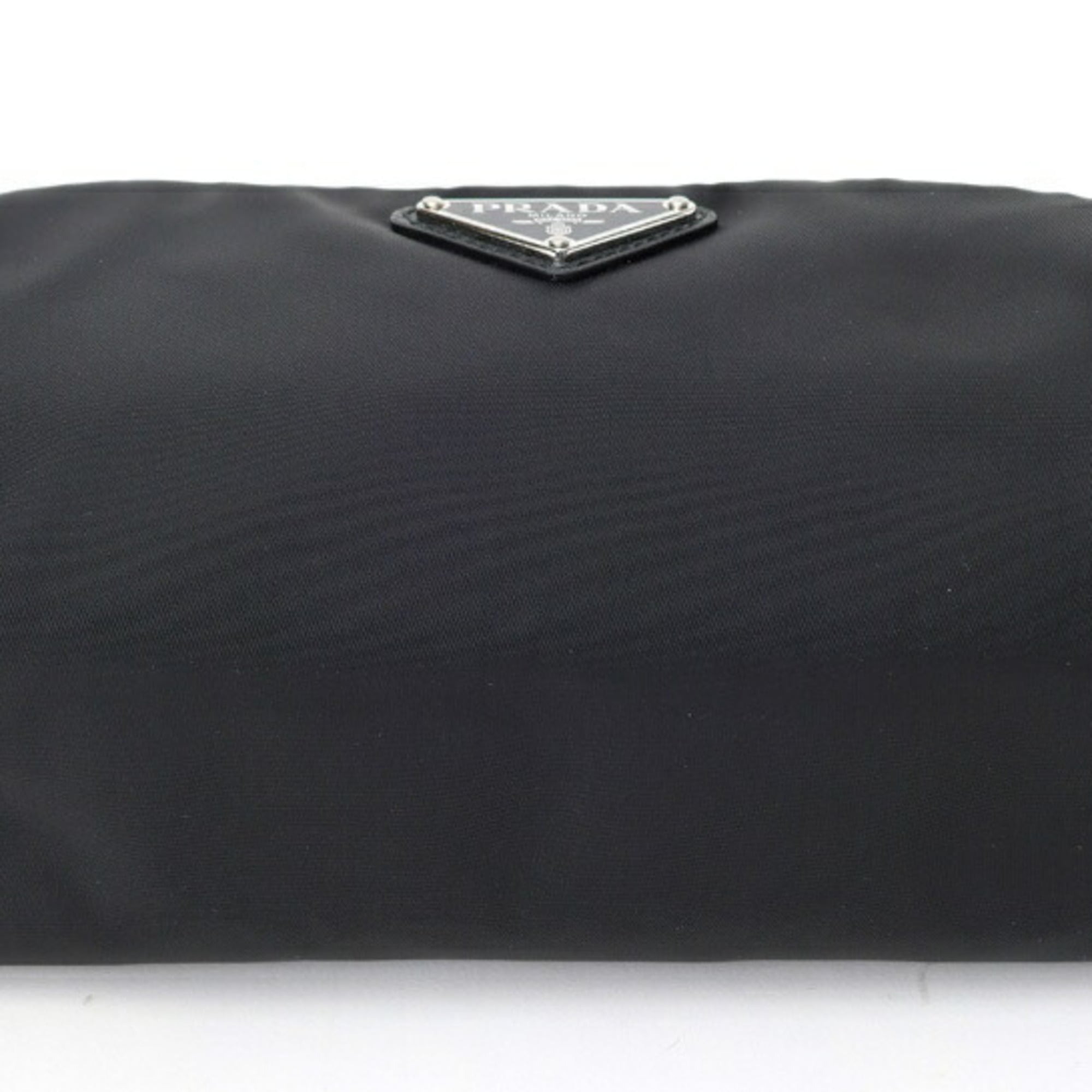 Prada Black Nero Nylon Pouch Wash Bag (Pre-Owned)