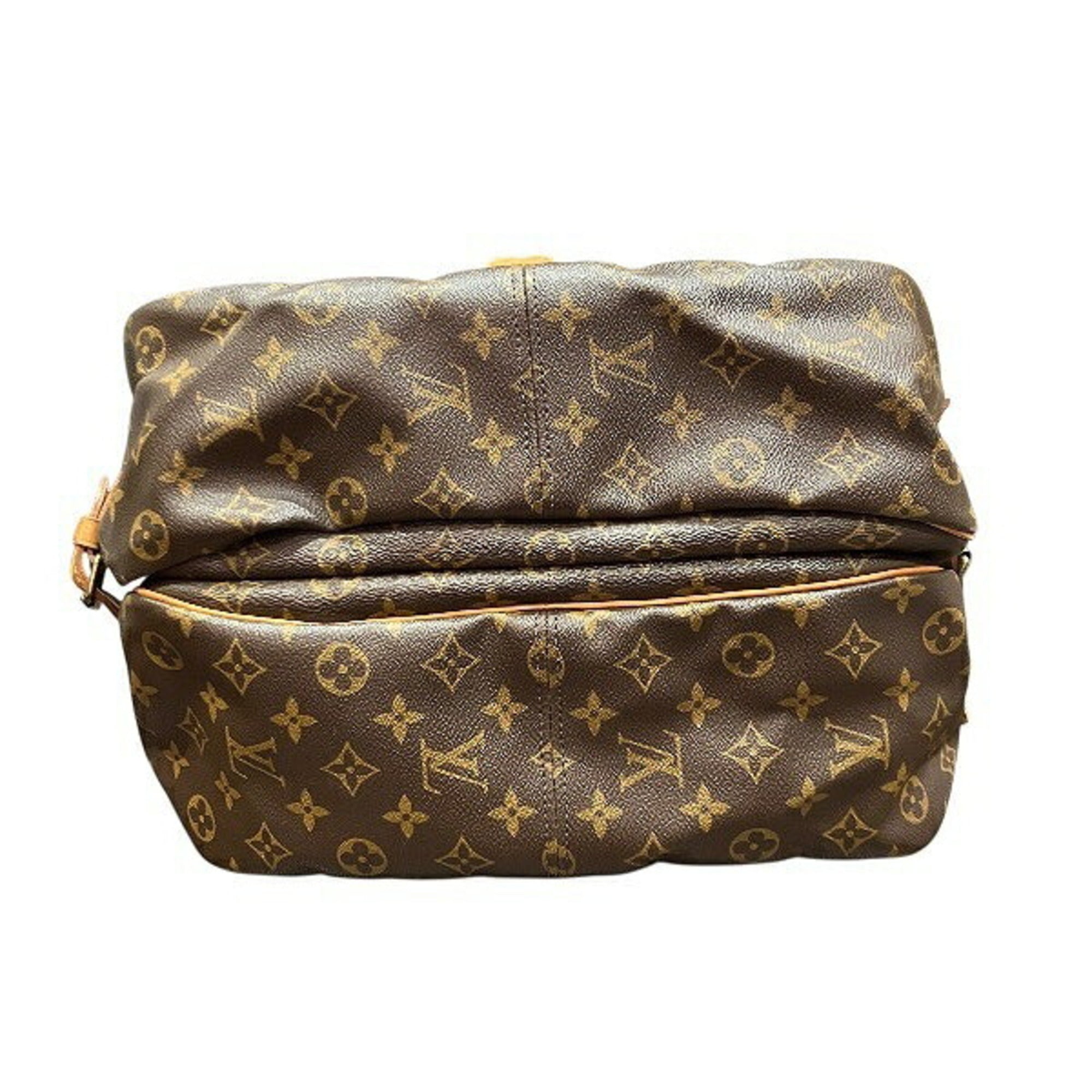 Louis Vuitton Brown Monogram Handbag Shoulder Bag (Pre-Owned)