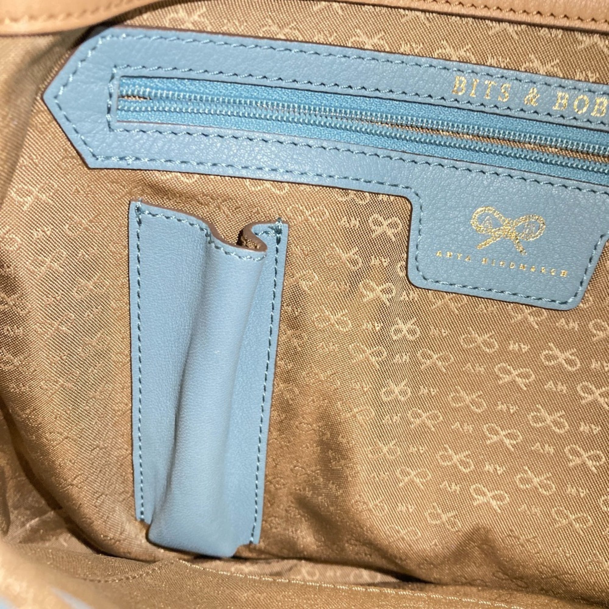Anya Hindmarch Blue Shoulder Bag (Pre-Owned)