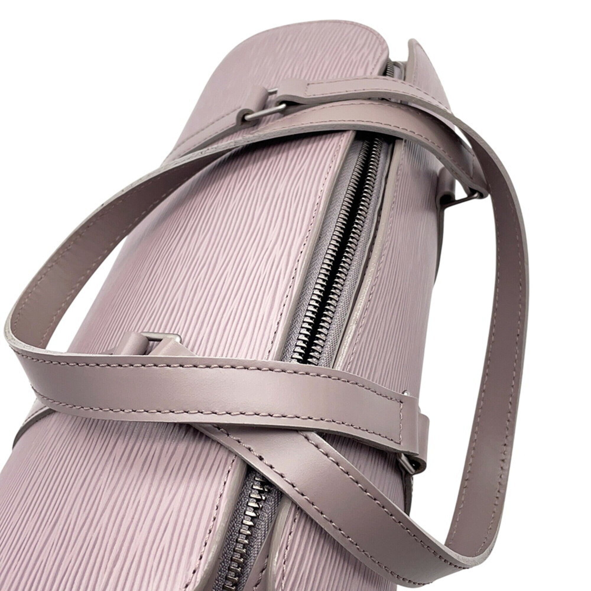 Louis Vuitton Galle Lilac Epi Leather Handbag Pouch (Pre-Owned)