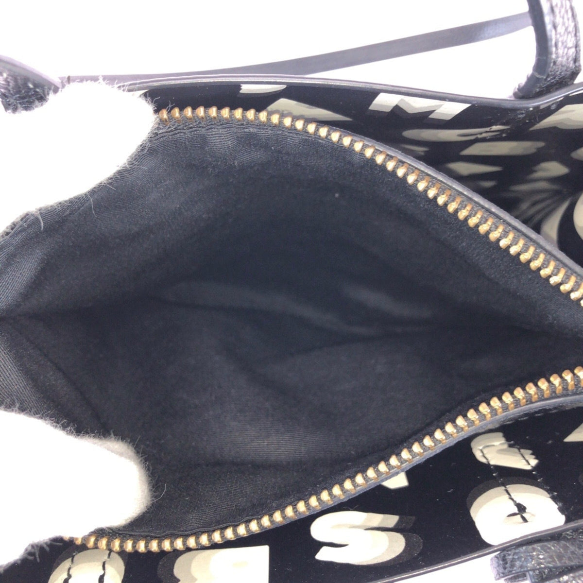 Marc Jacobs Black Leather Shoulder Bag Tote Bag (Pre-Owned)