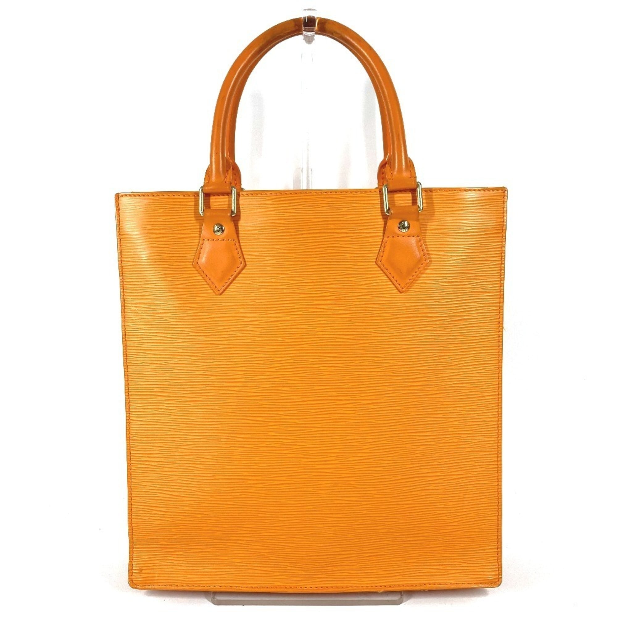 Louis Vuitton Galle Orange Epi Leather Handbag Tote Bag (Pre-Owned)