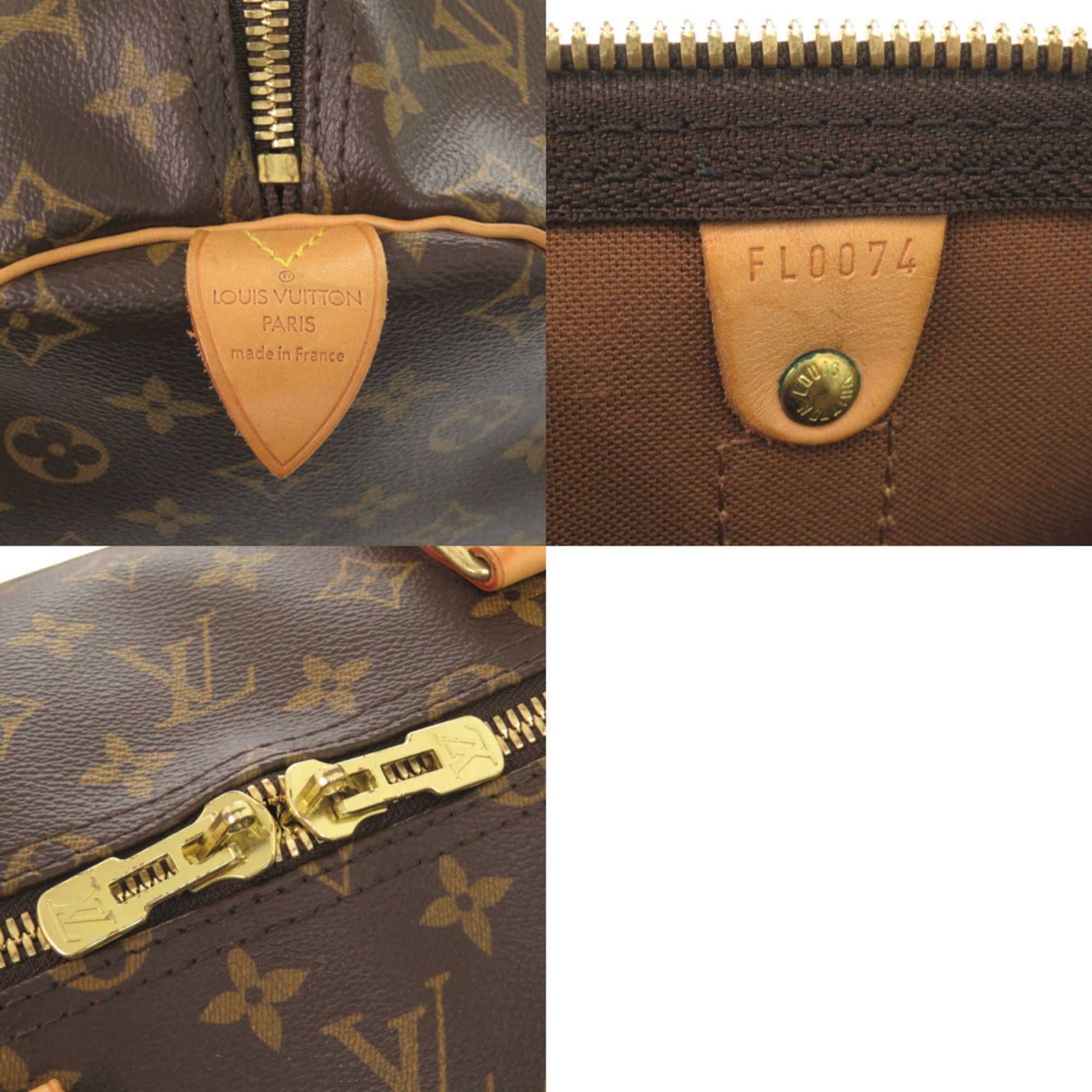 Louis Vuitton Brown Monogram Monogram Boston Bag (Pre-Owned)