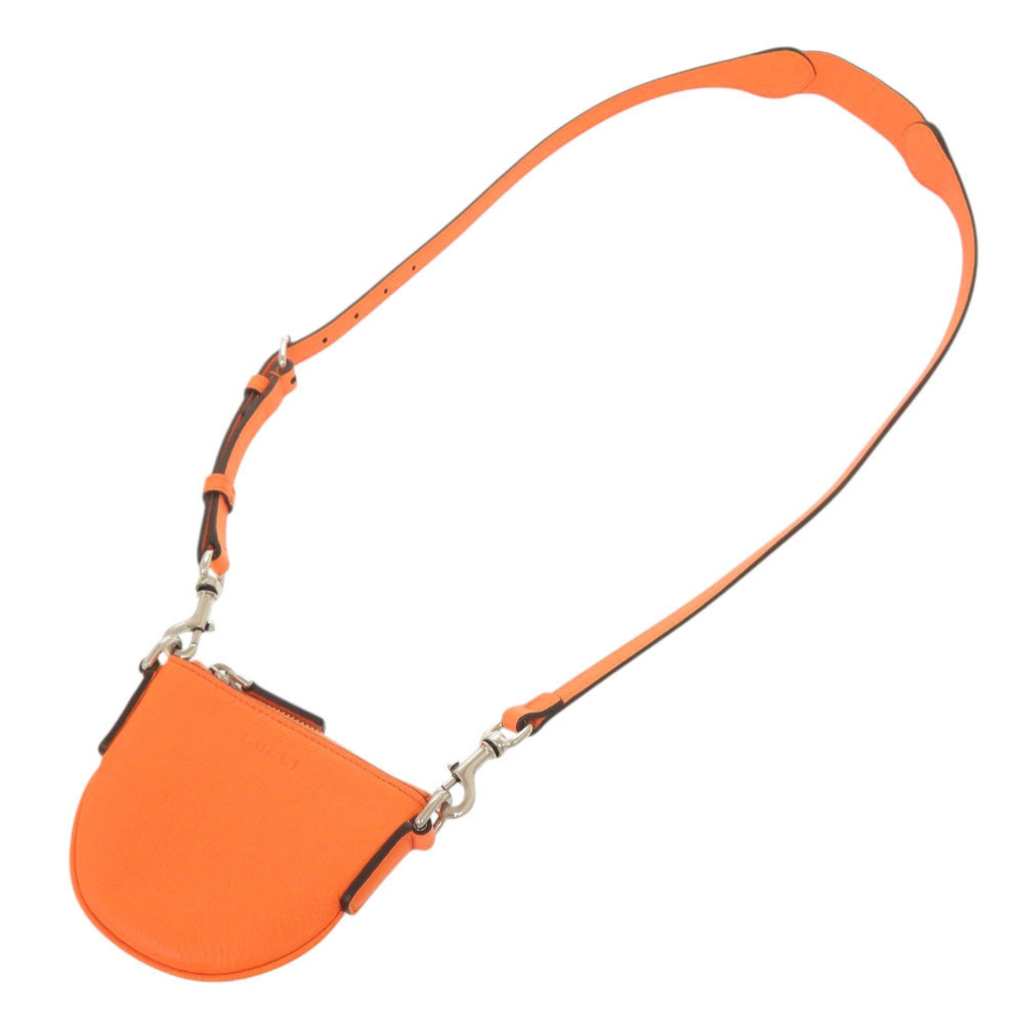 Gucci Orange Leather Shoulder Bag (Pre-Owned)