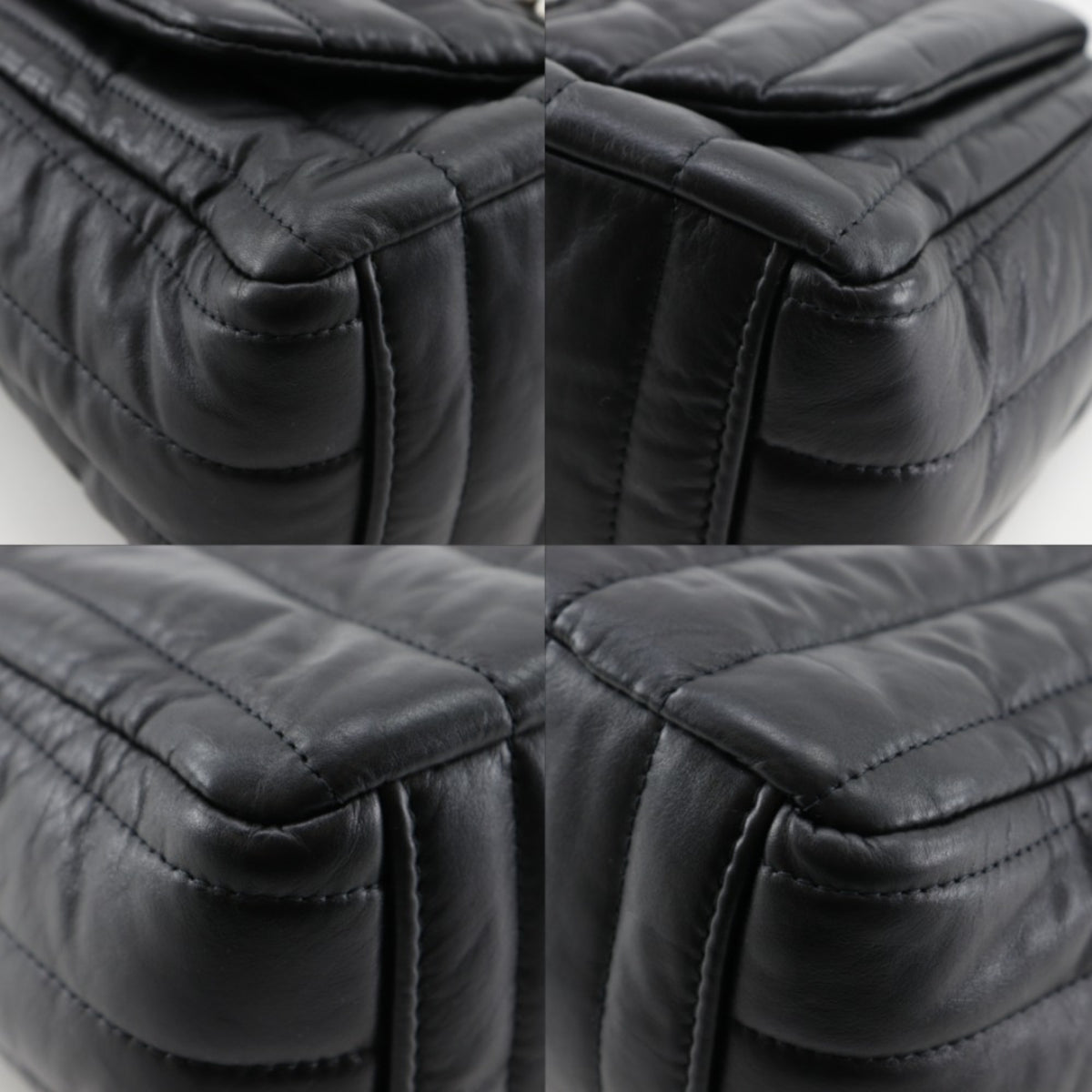 Balenciaga Black Leather Shoulder Bag (Pre-Owned)