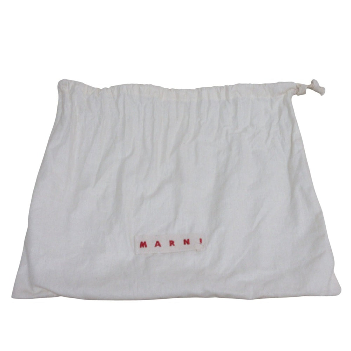 Marni Black White Leather Pochette Shoulder Bag (Pre-Owned)