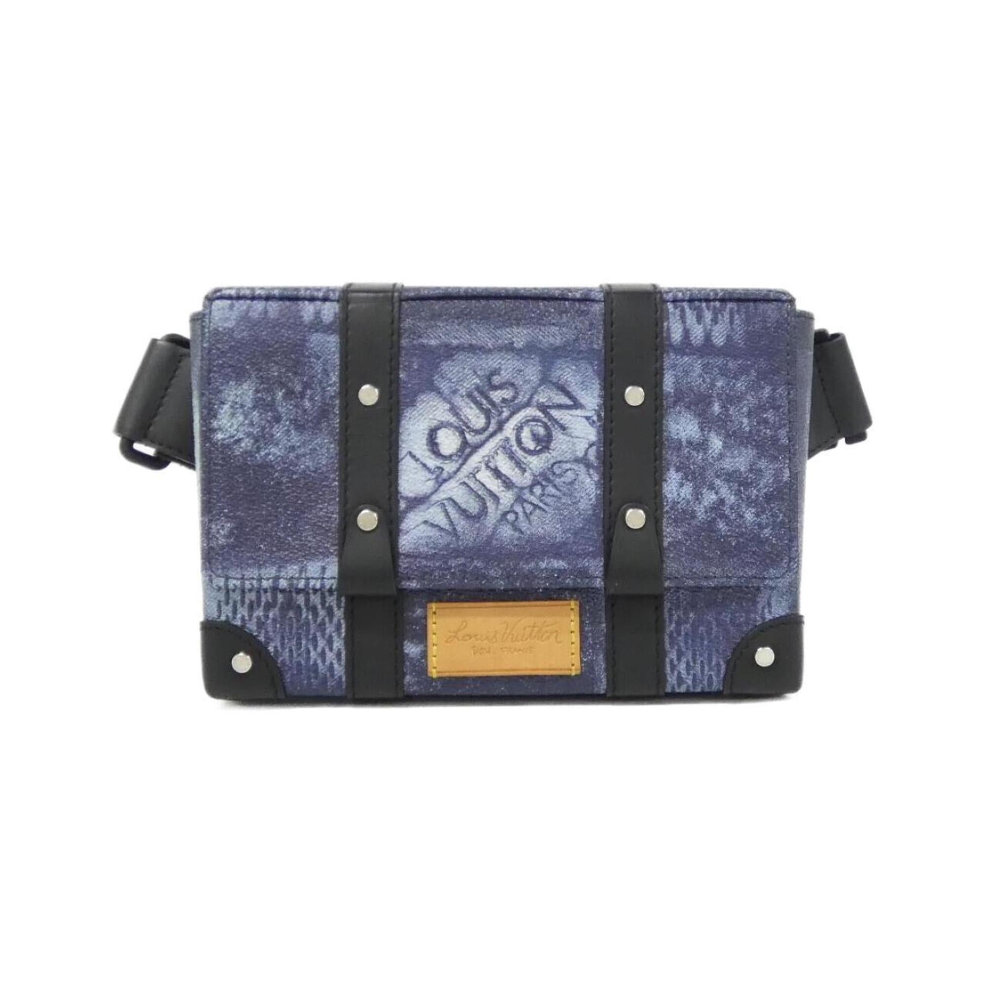 Louis Vuitton Marine Coated Canvas Fanny Pack (Pre-Owned)