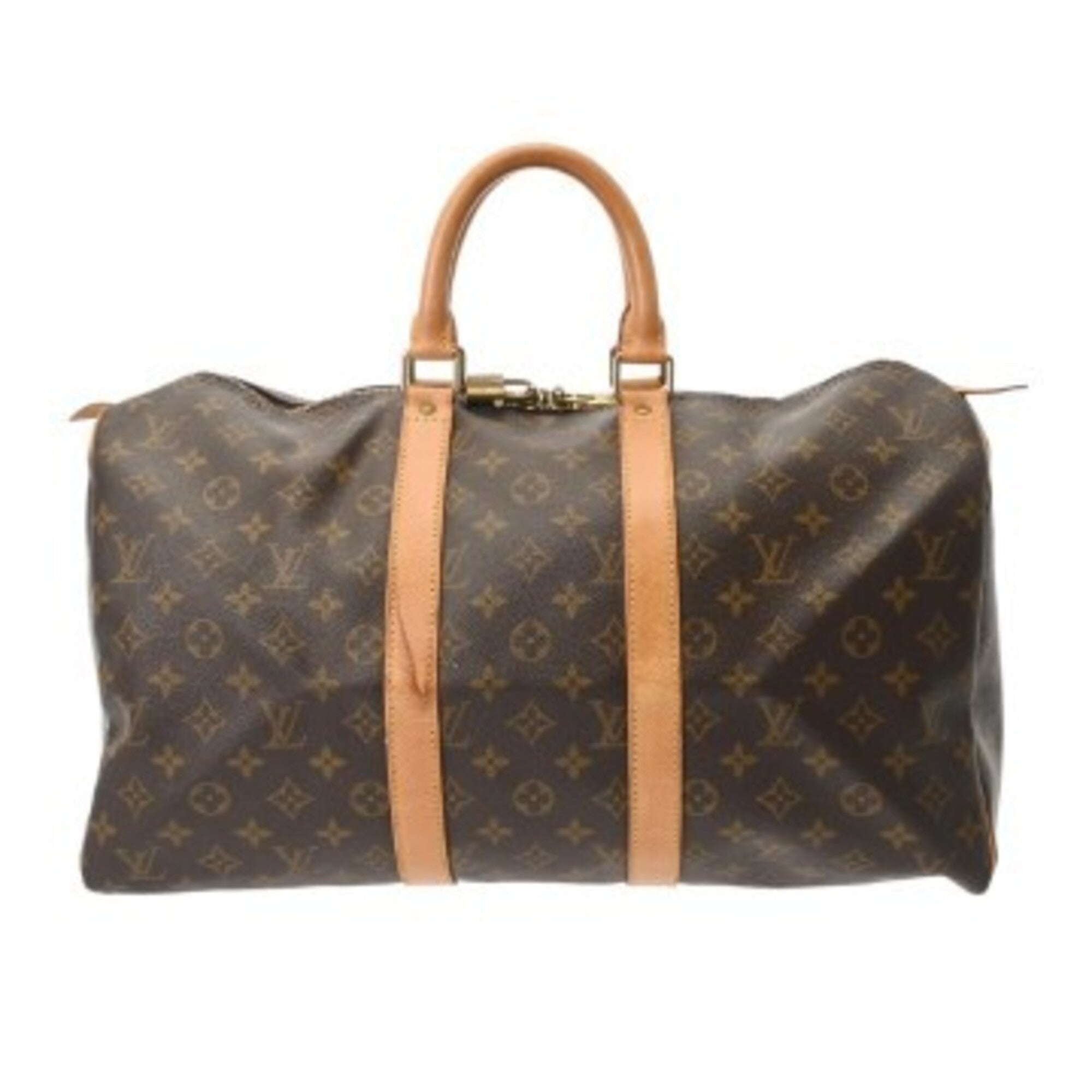 Louis Vuitton Monogram Brown Monogram Boston Bag (Pre-Owned)
