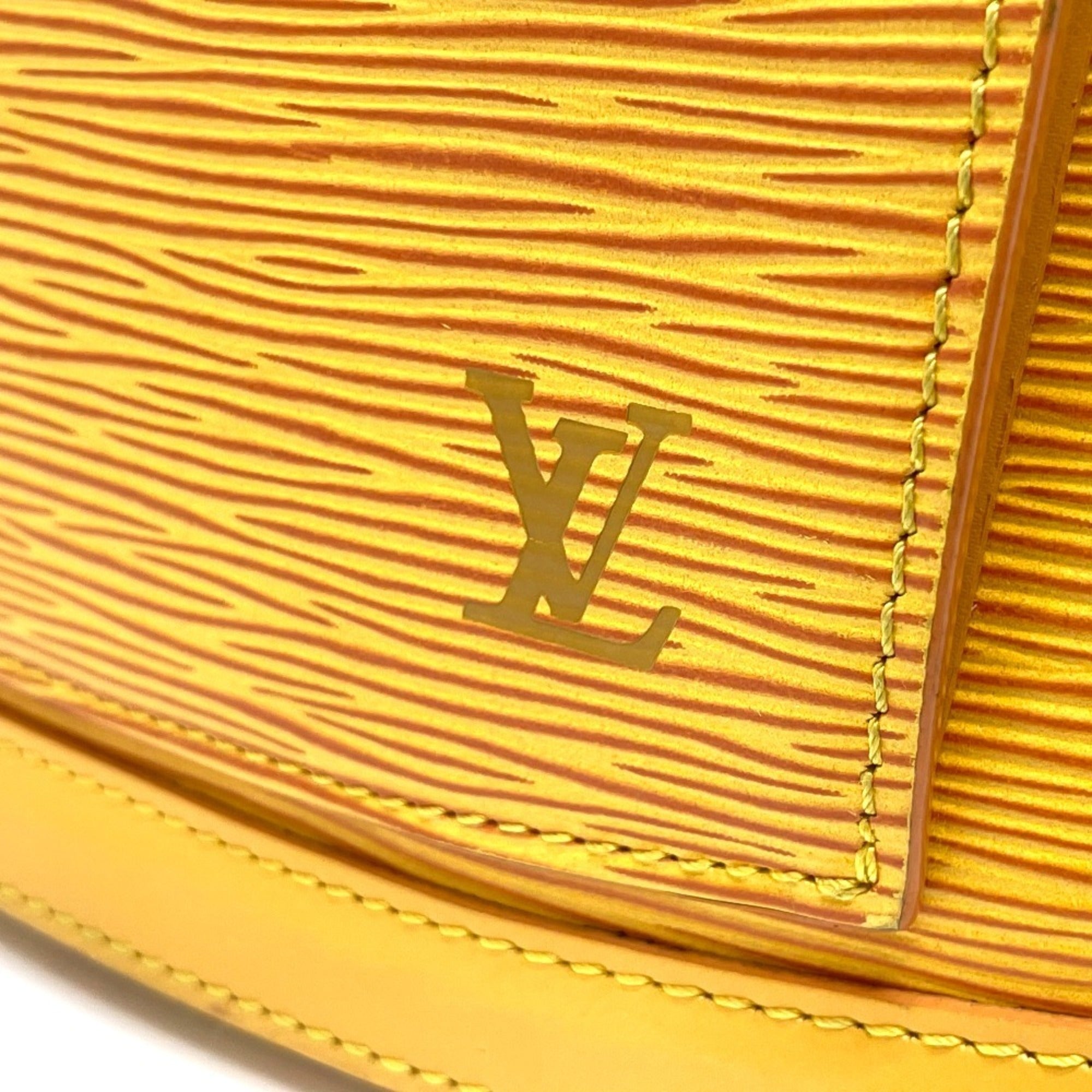 Louis Vuitton Epi Yellow Epi Leather Backpack (Pre-Owned)