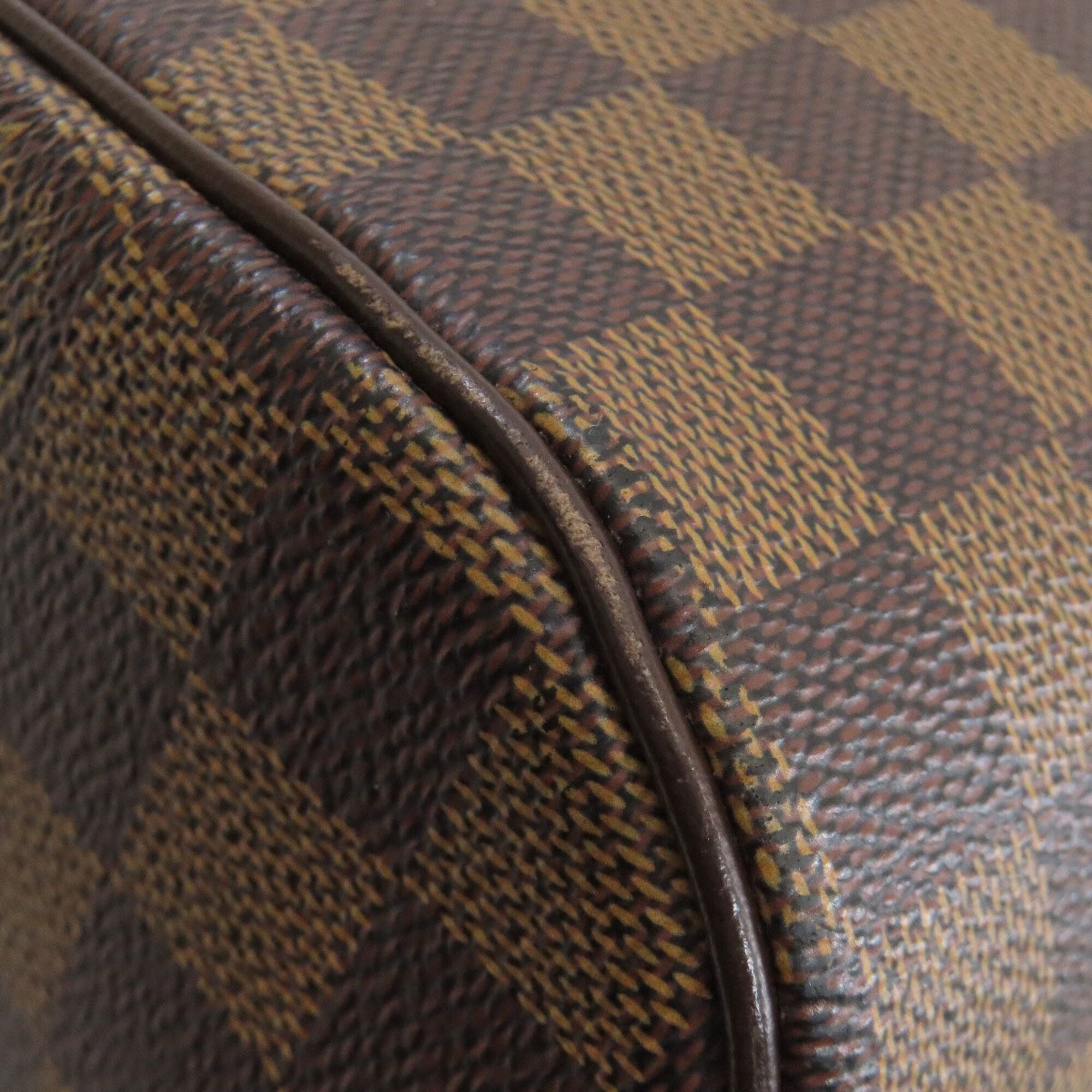 Louis Vuitton Damier Damier Canvas Ebene Damier Canvas Handbag (Pre-Owned)