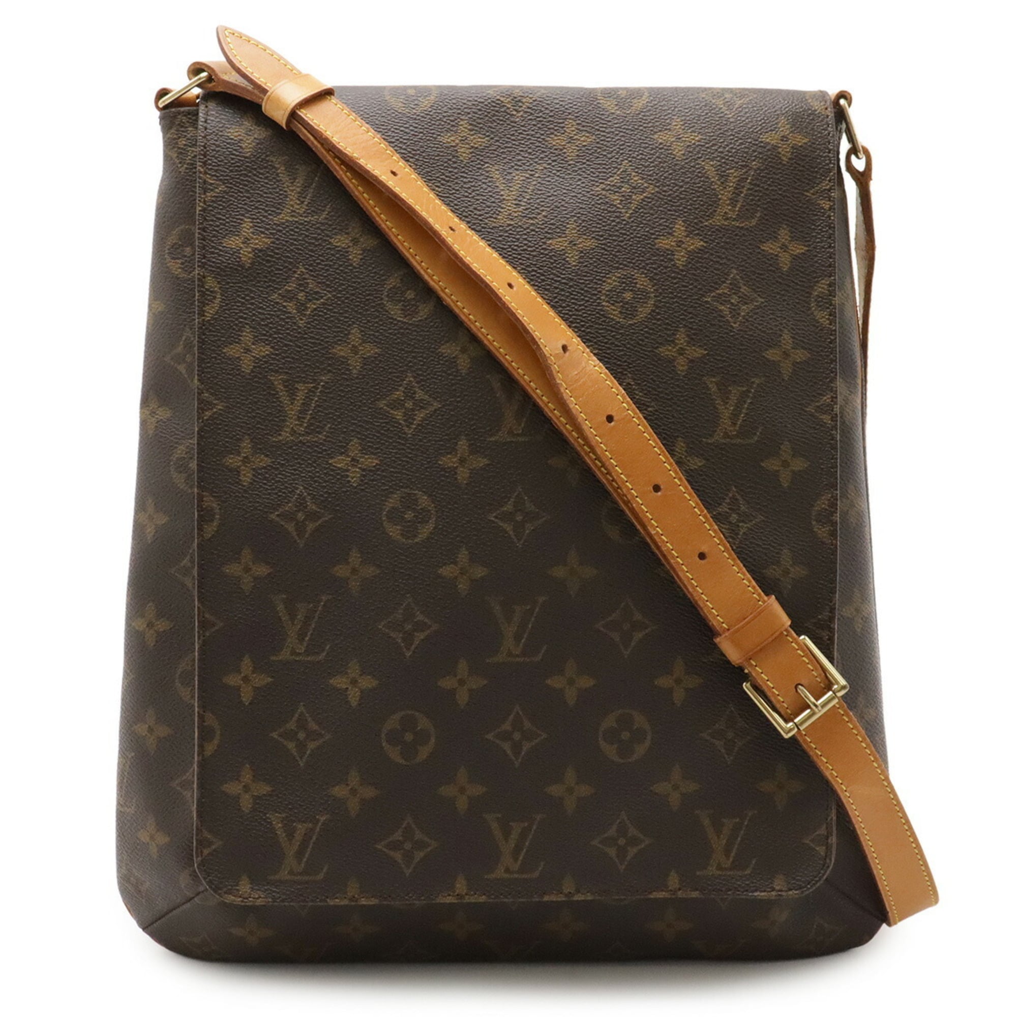 Louis Vuitton Brown Monogram Shoulder Bag (Pre-Owned)