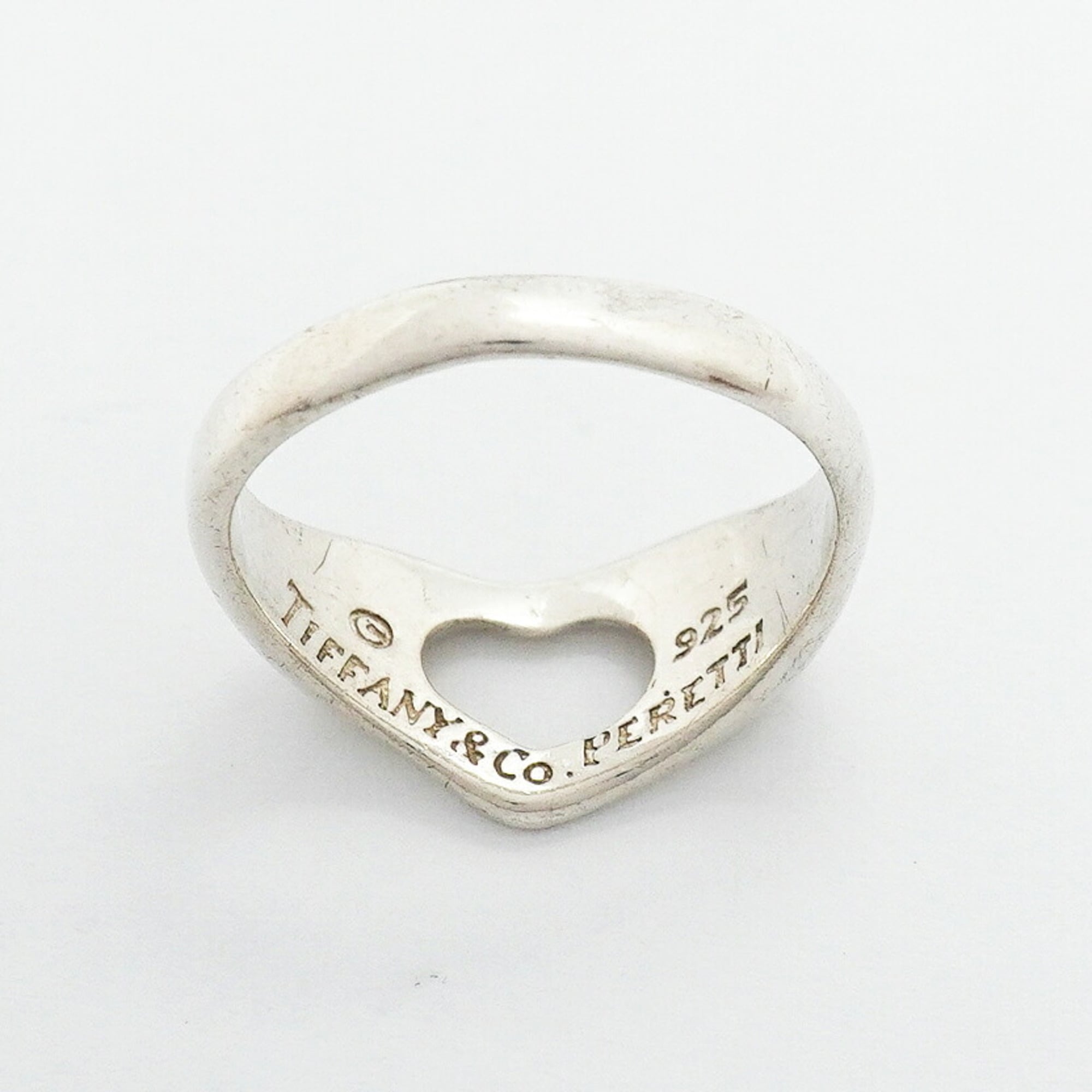 Tiffany Silver 925 Band Ring (Pre-Owned)