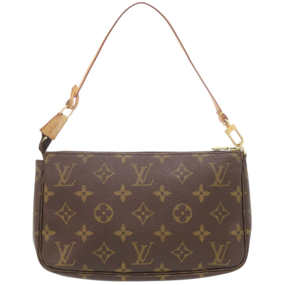 Louis Vuitton Brown Monogram Monogram Handbag Pochette Pouch (Pre-Owned)