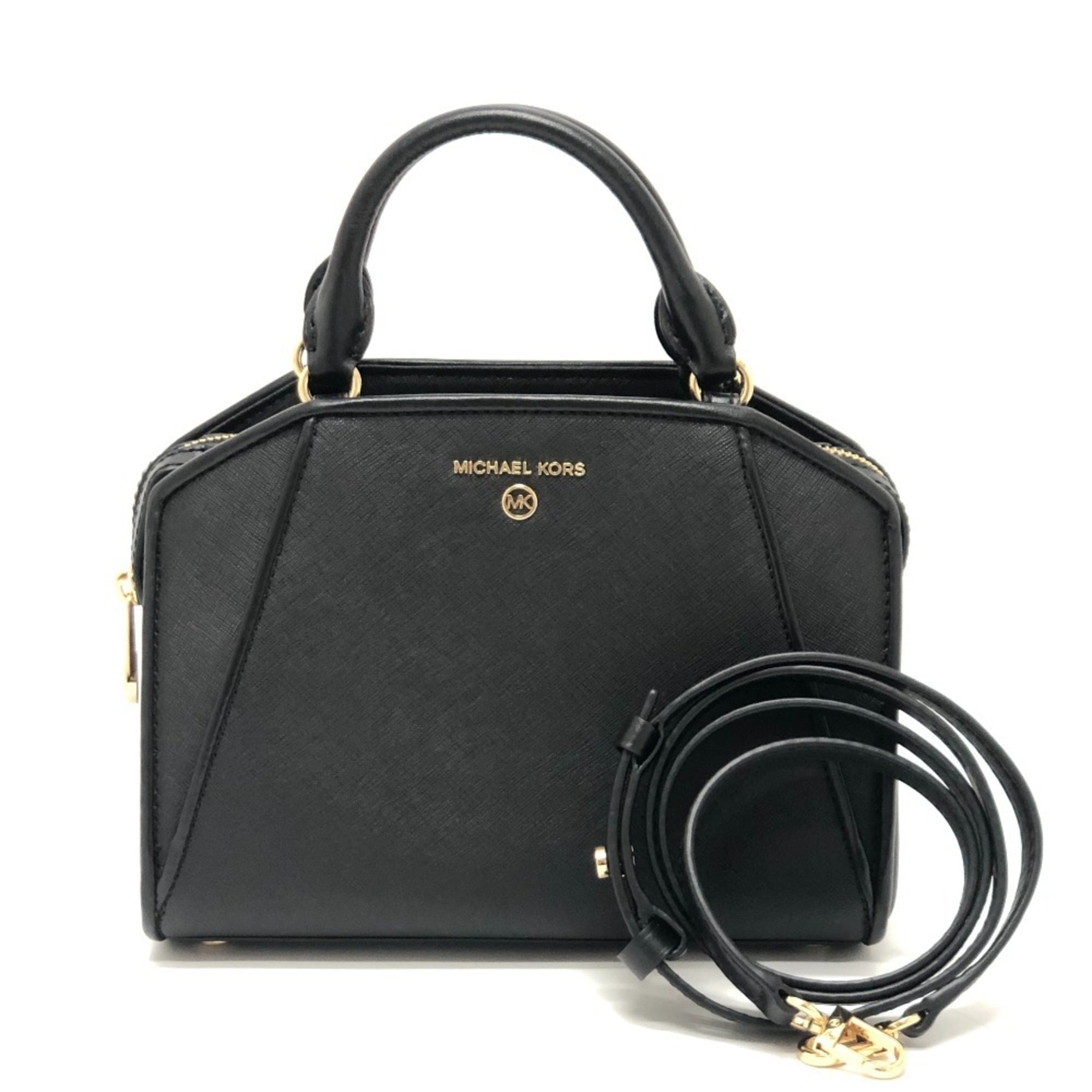 Michael Kors Black Pvc Handbag (Pre-Owned)