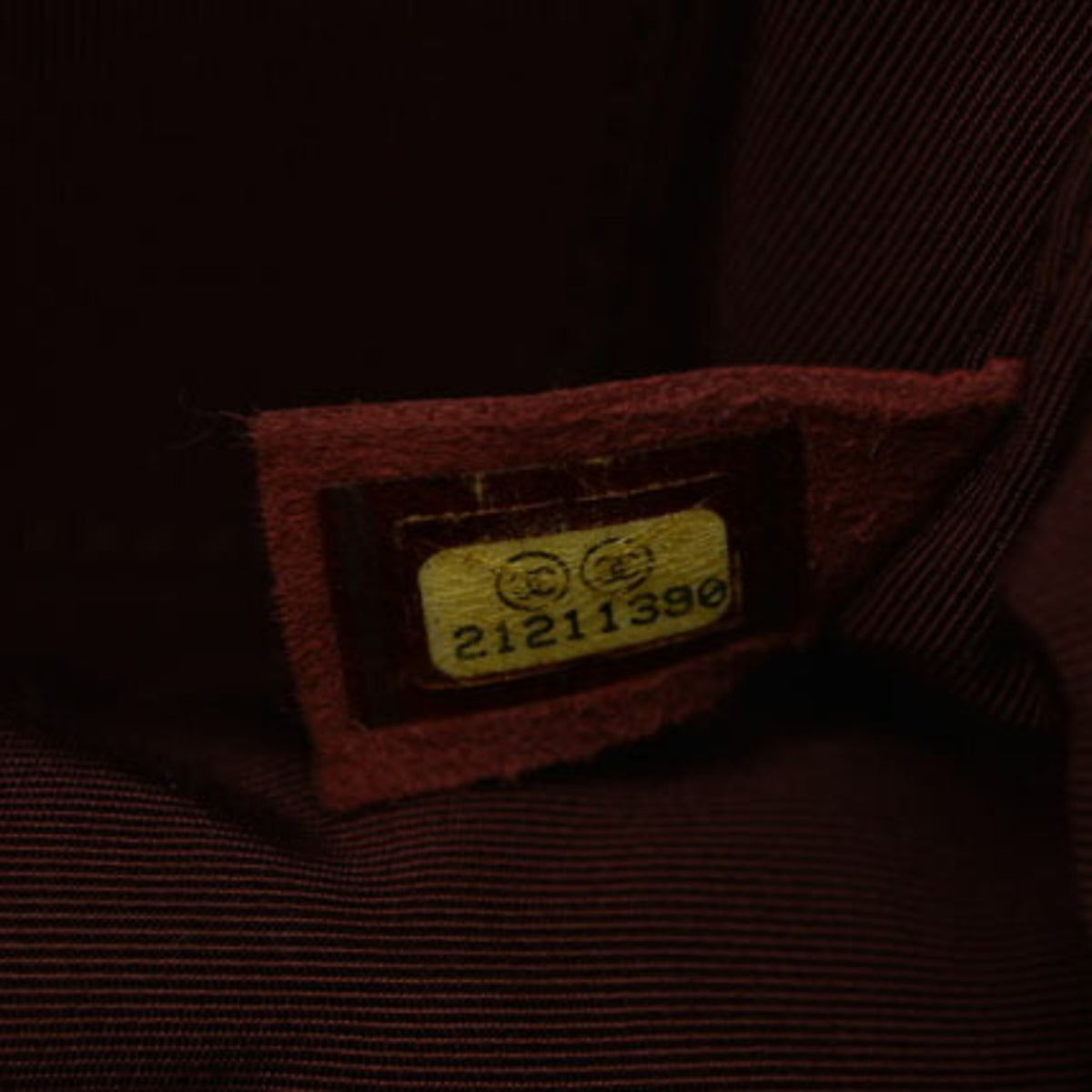 Chanel Bordeaux Saddle Bag Shoulder Bag (Pre-Owned)