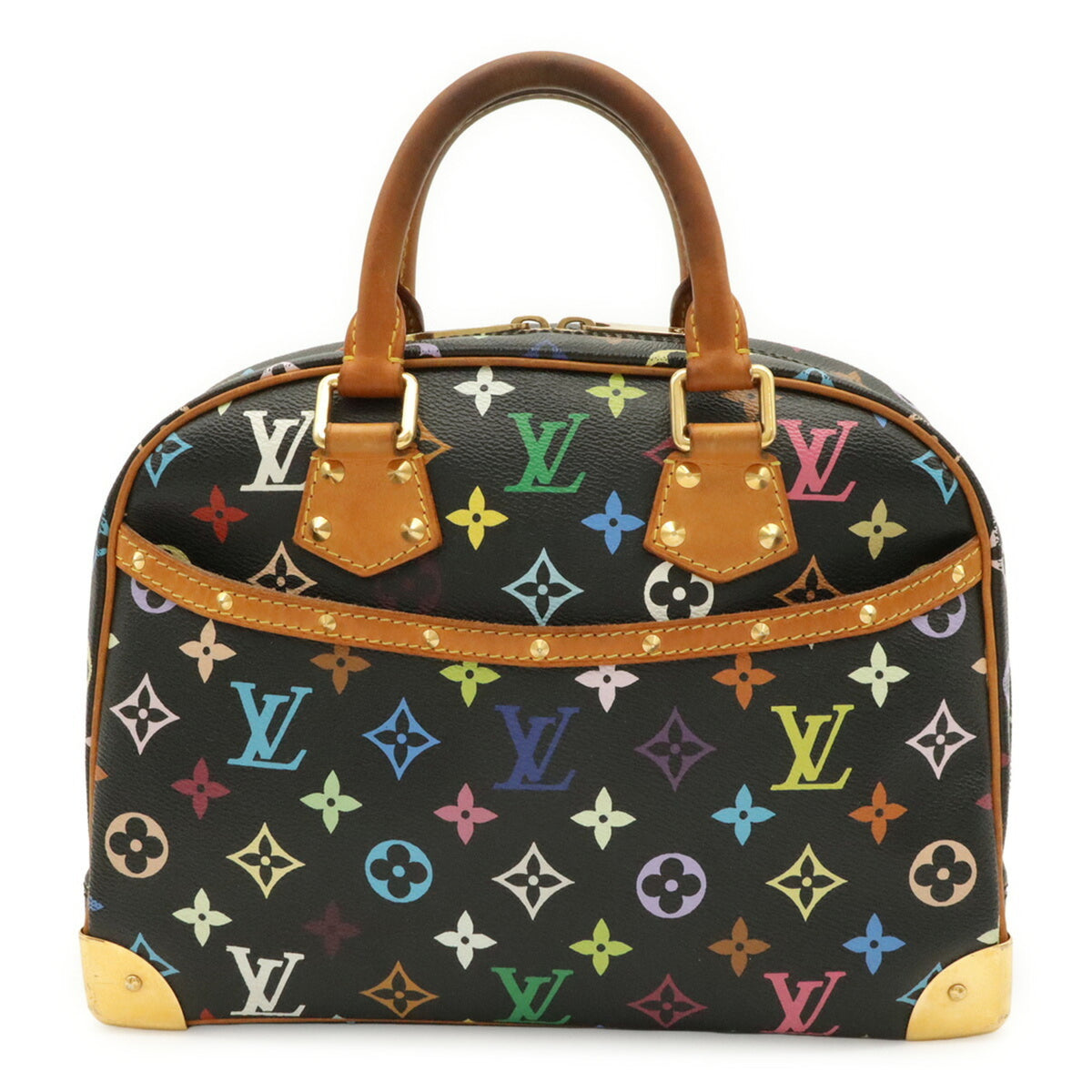 Louis Vuitton Black Monogram Multi-Color Noir Monogram Multicolore Handbag (Pre-Owned)