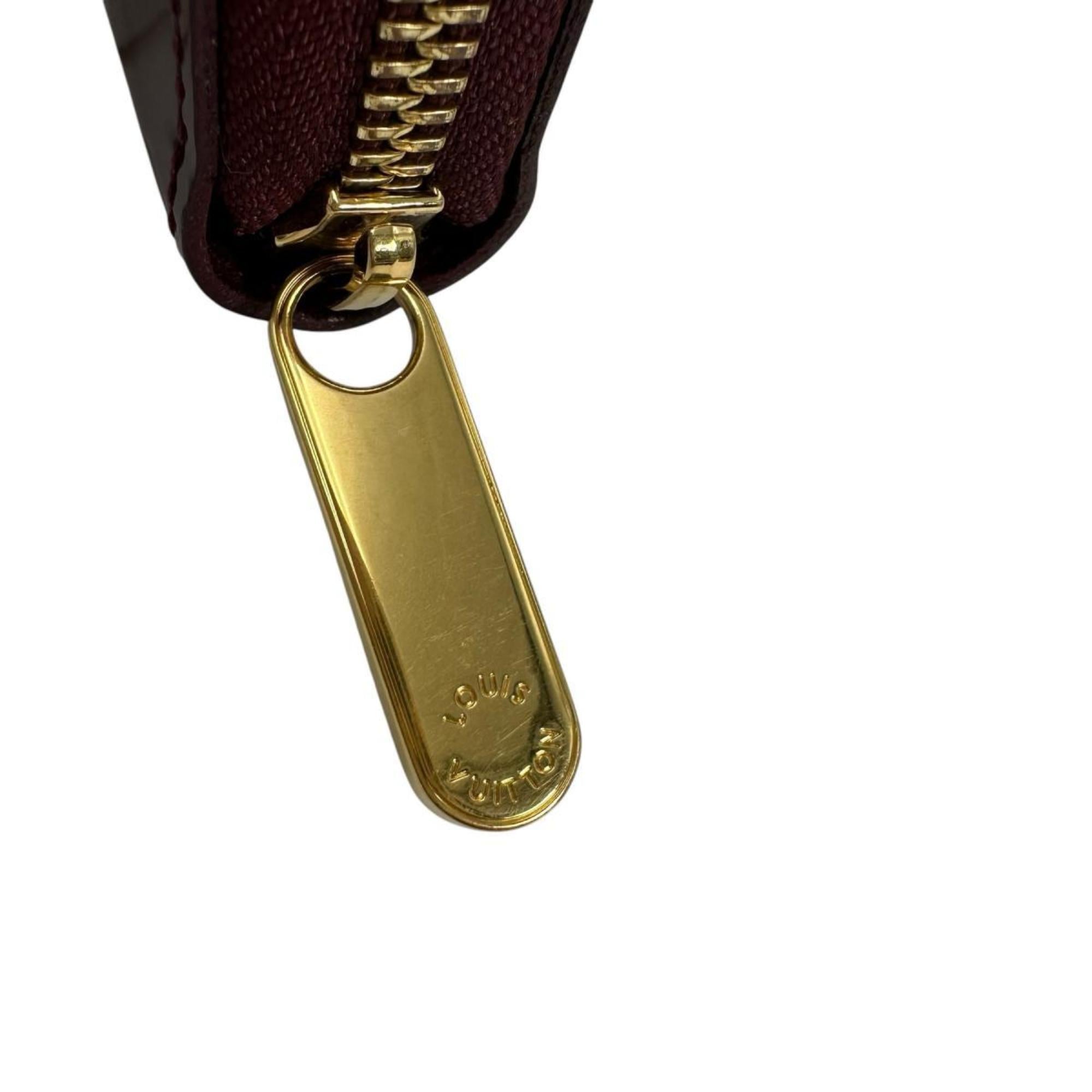 Louis Vuitton Monogram Vernis Magenta Monogram Vernis Long Wallet (Bi-Fold) (Pre-Owned)