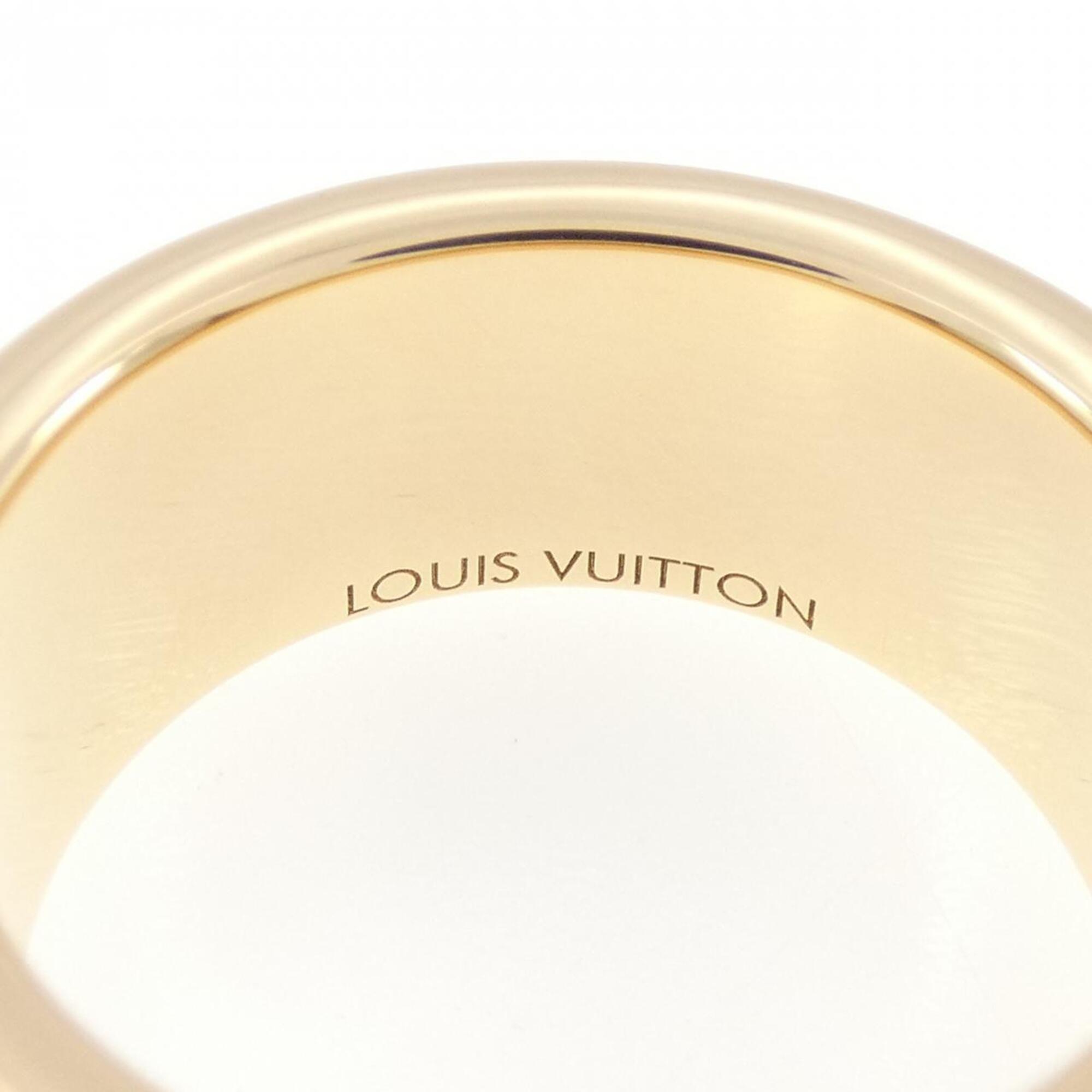 Louis Vuitton Yellow Gold Yellow Gold (18K) Band Ring (Pre-Owned)
