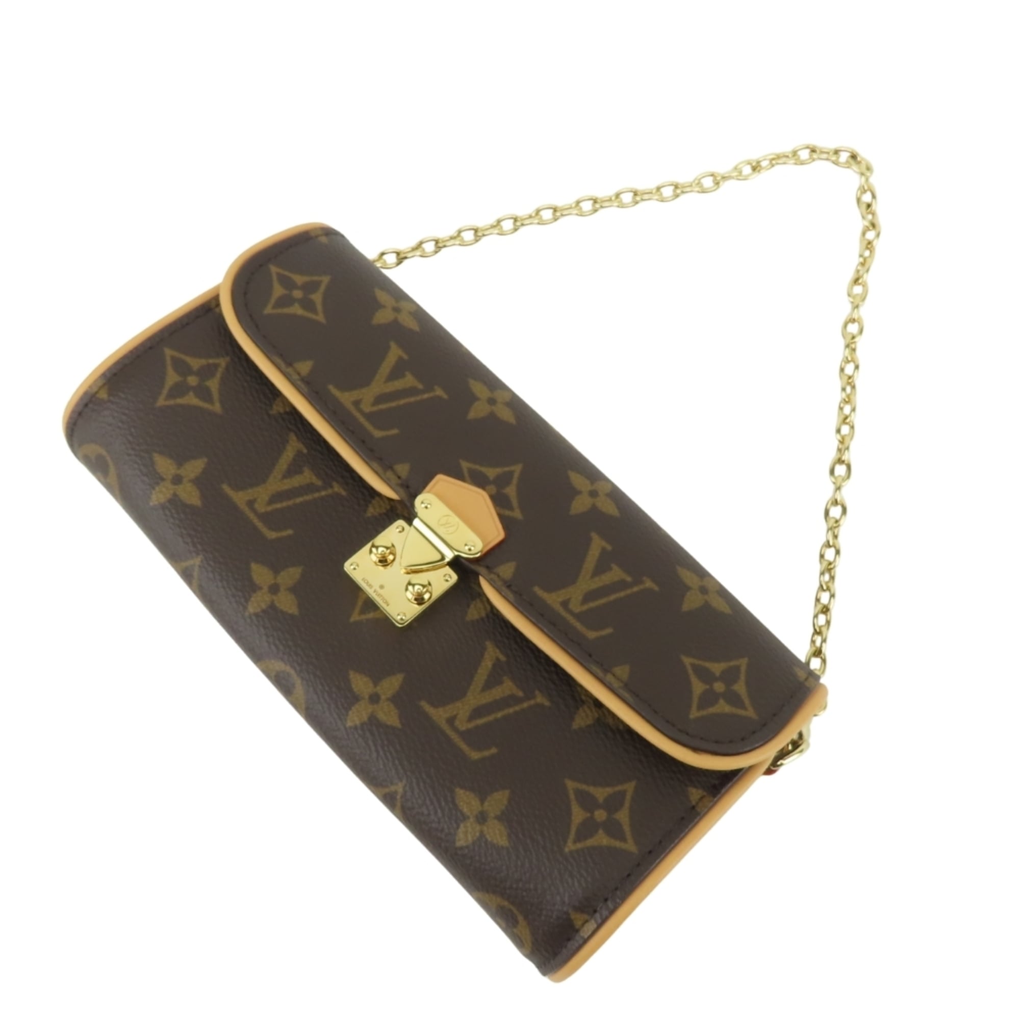 Louis Vuitton Monogram Brown Monogram Pochette Shoulder Bag (Pre-Owned)